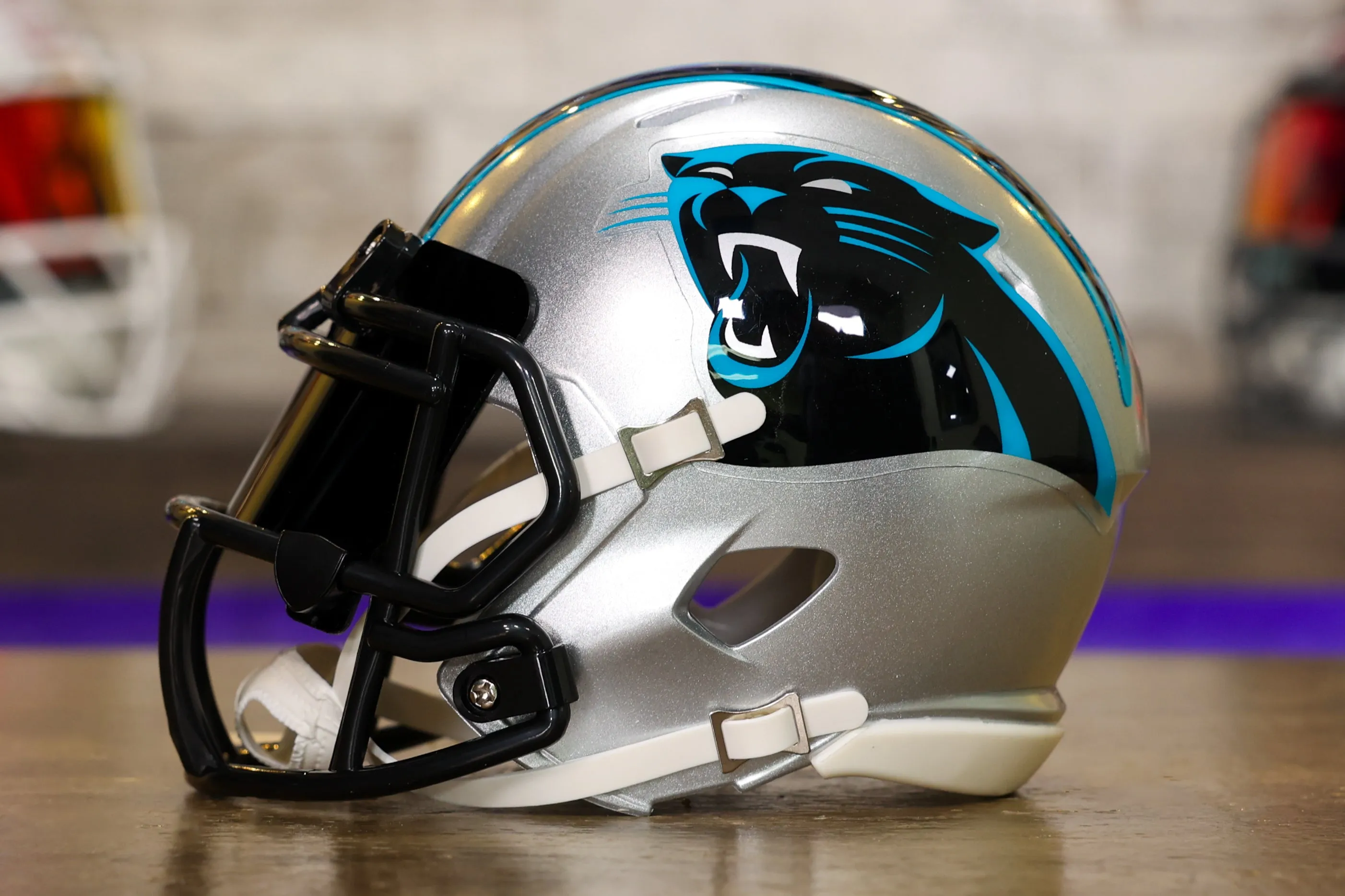 Carolina Panthers Riddell Speed Mini Helmet - GG Edition
