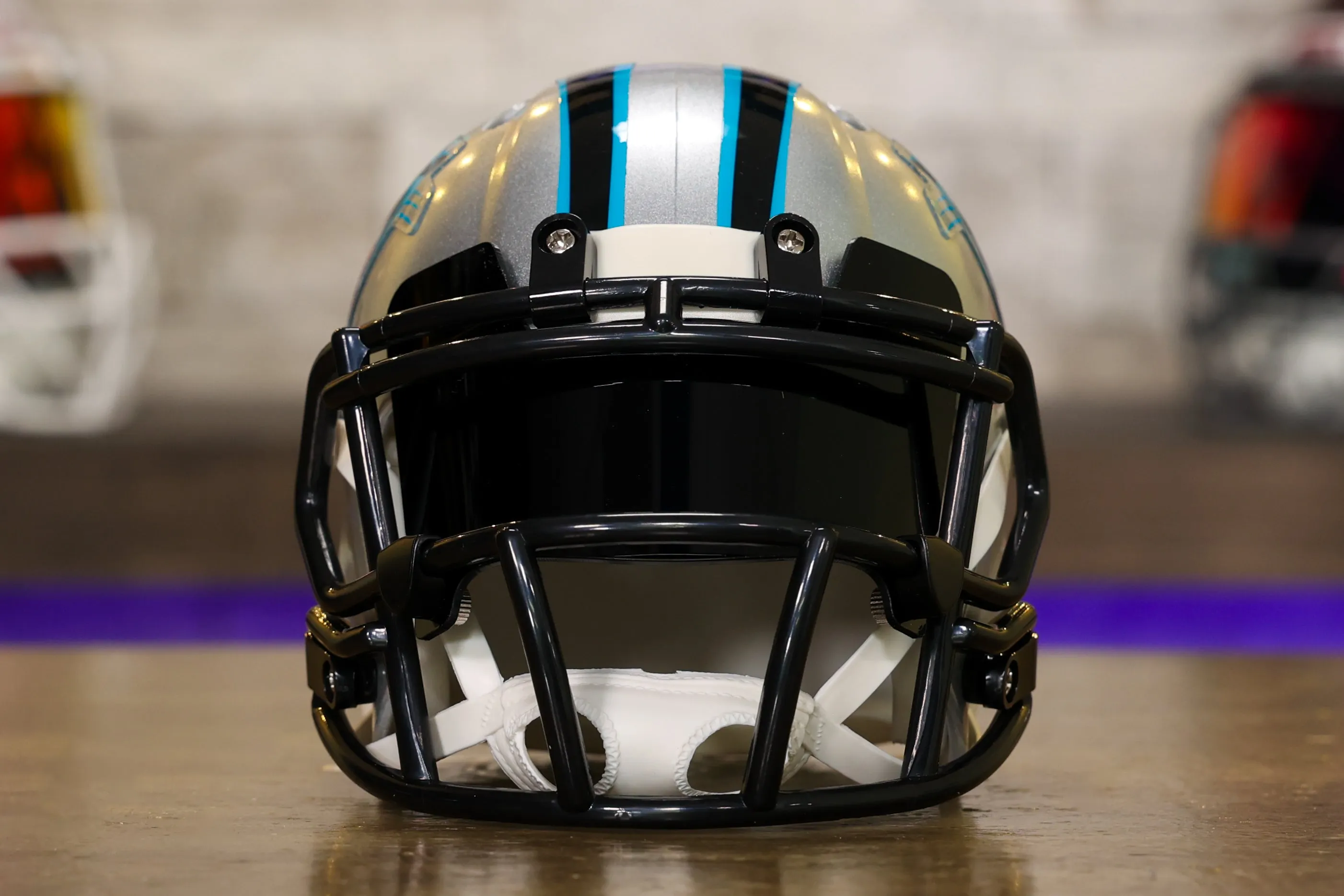 Carolina Panthers Riddell Speed Mini Helmet - GG Edition
