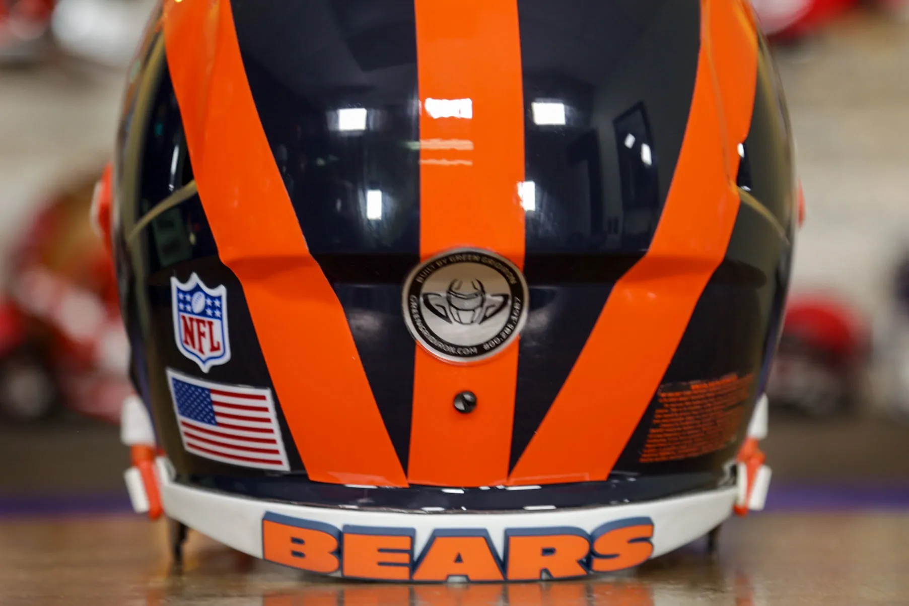 Chicago Bears Riddell Display Helmet - GG Edition 00303