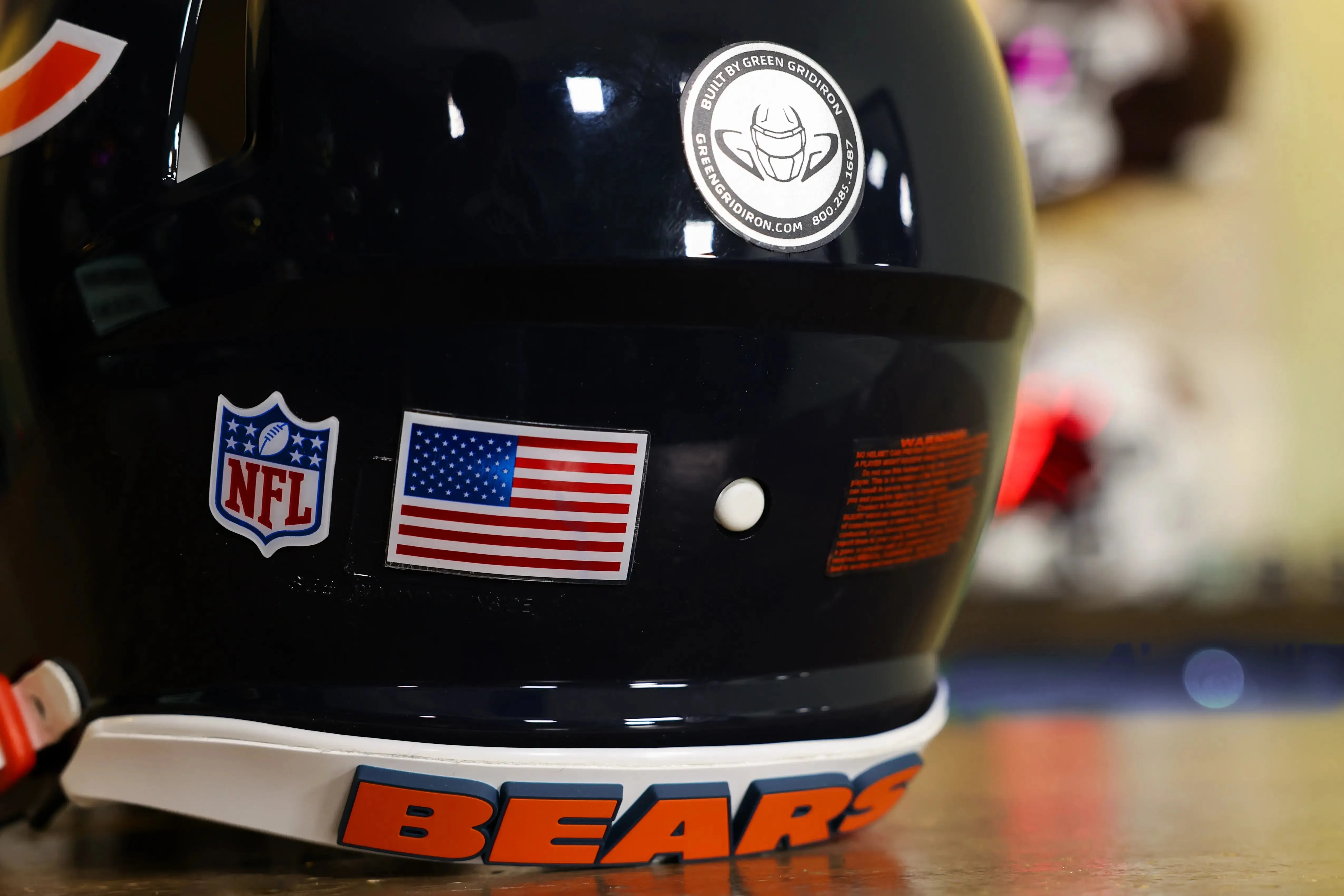 Chicago Bears Riddell Speed Authentic Helmet - GG Edition