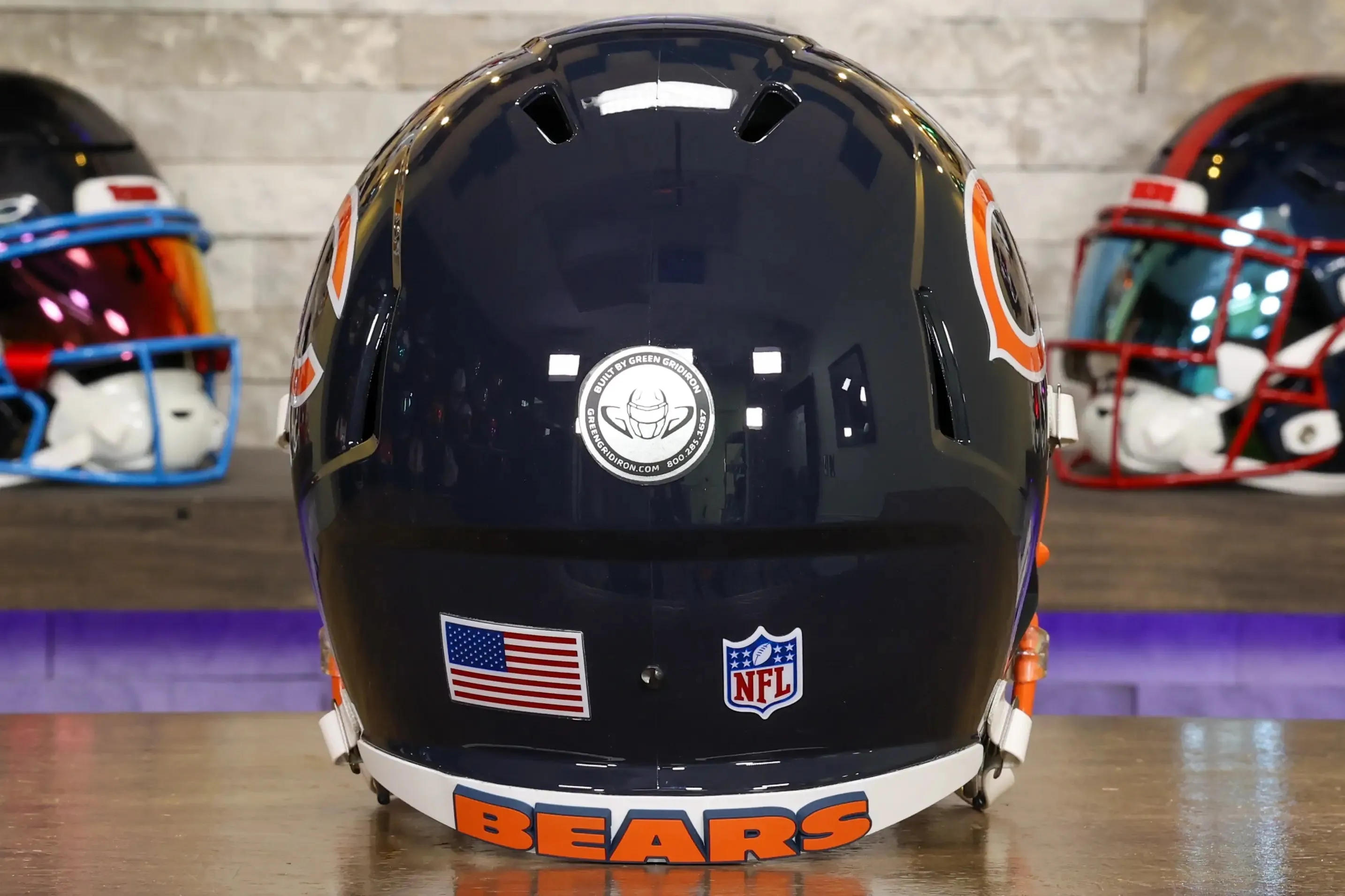 Chicago Bears Riddell Speed Display Helmet - GG Edition 02560