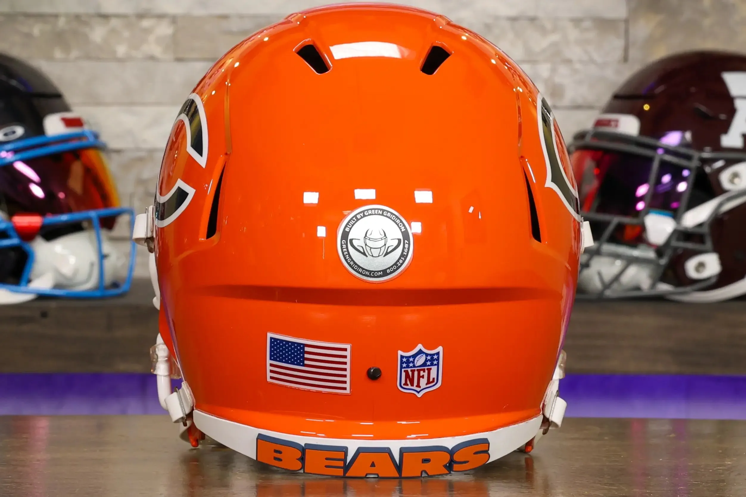 Chicago Bears Riddell Speed Display Helmet - GG Edition 02578
