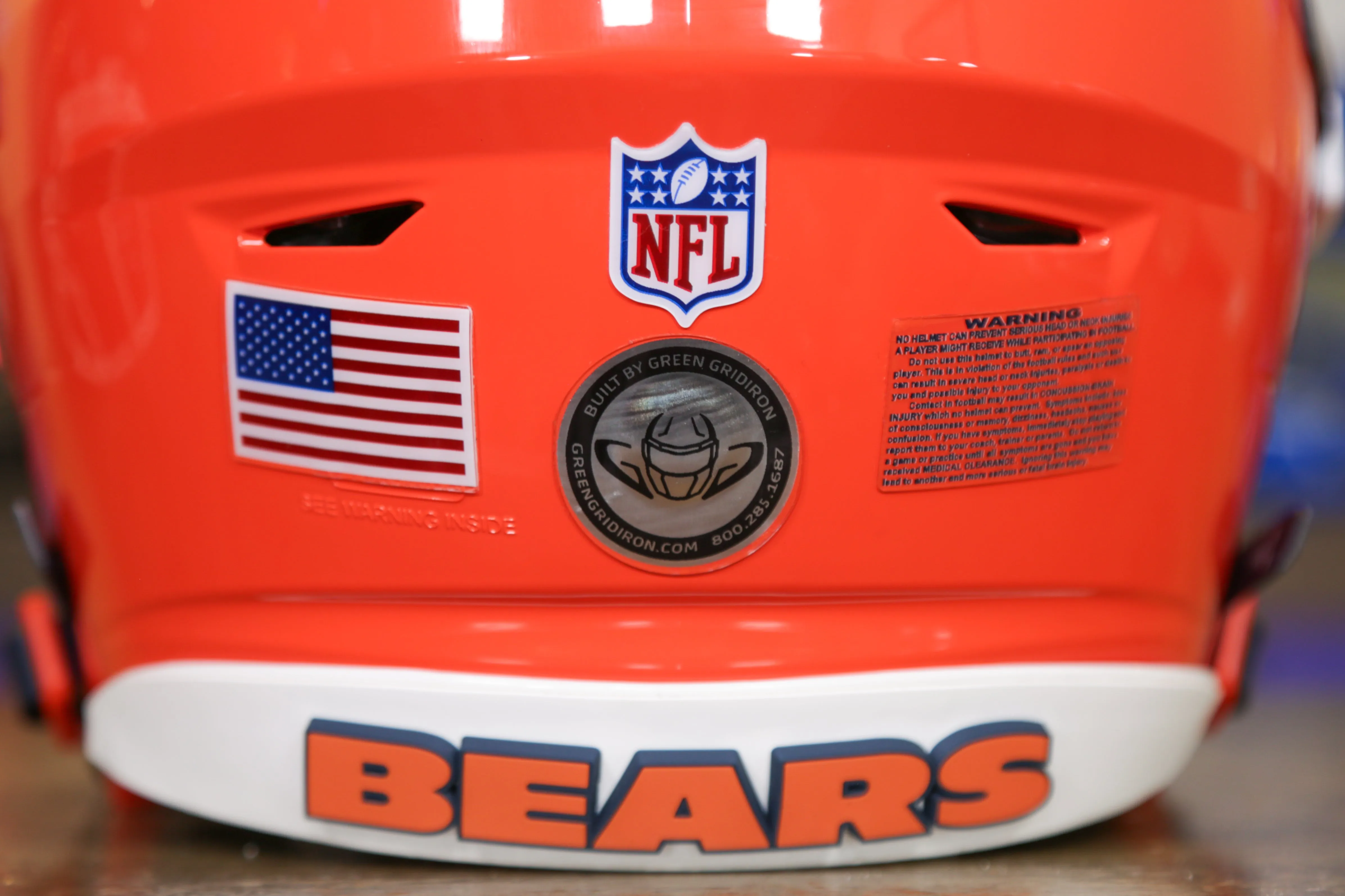 Chicago Bears Riddell SpeedFlex Helmet - GG Edition 00308