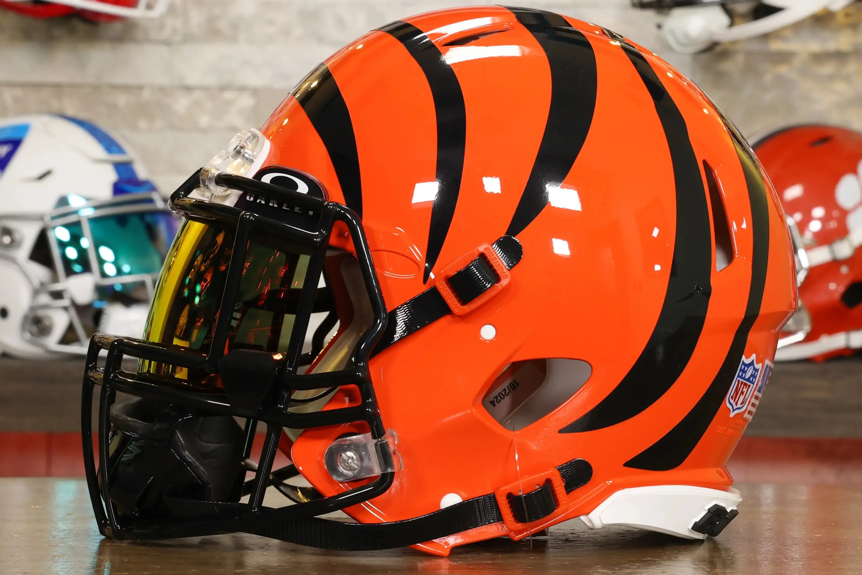 Cincinnati Bengals Riddell Speed Authentic Helmet - GG Edition 02692