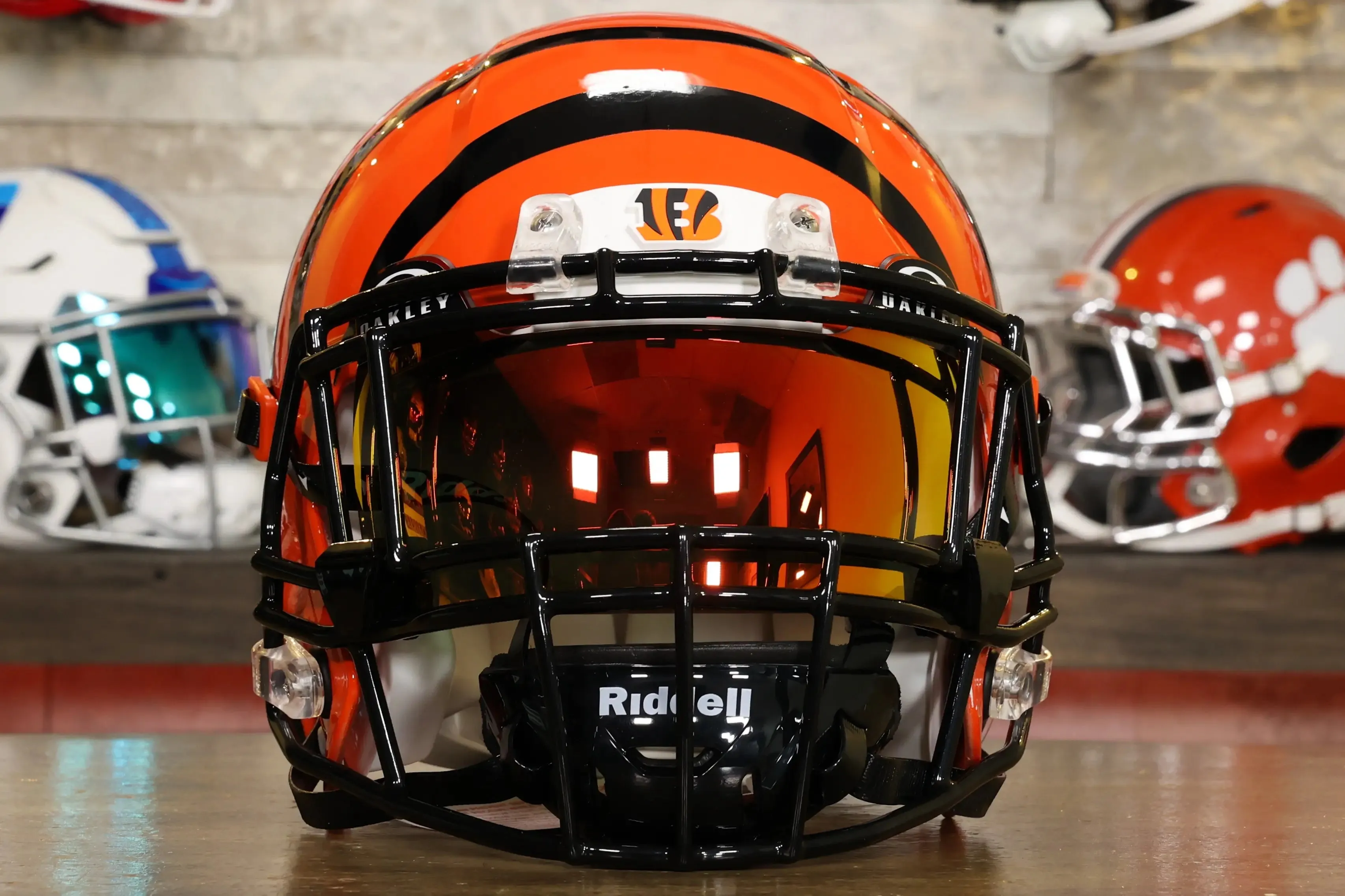 Cincinnati Bengals Riddell Speed Authentic Helmet - GG Edition 02692