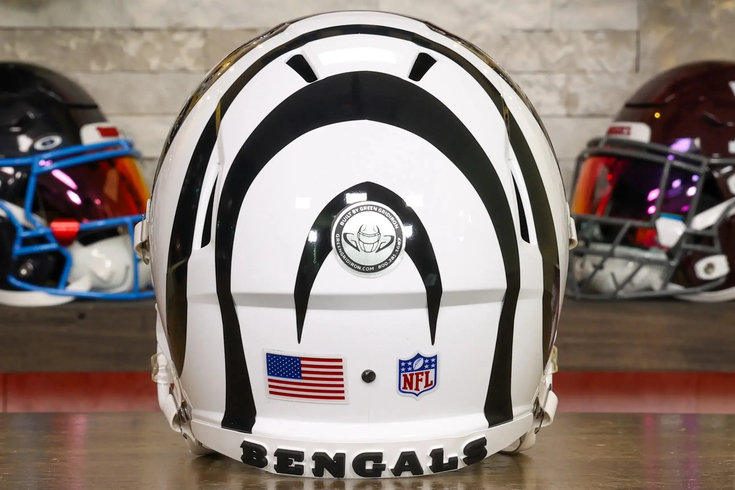 Cincinnati Bengals Riddell Speed Display Helmet - GG Edition
