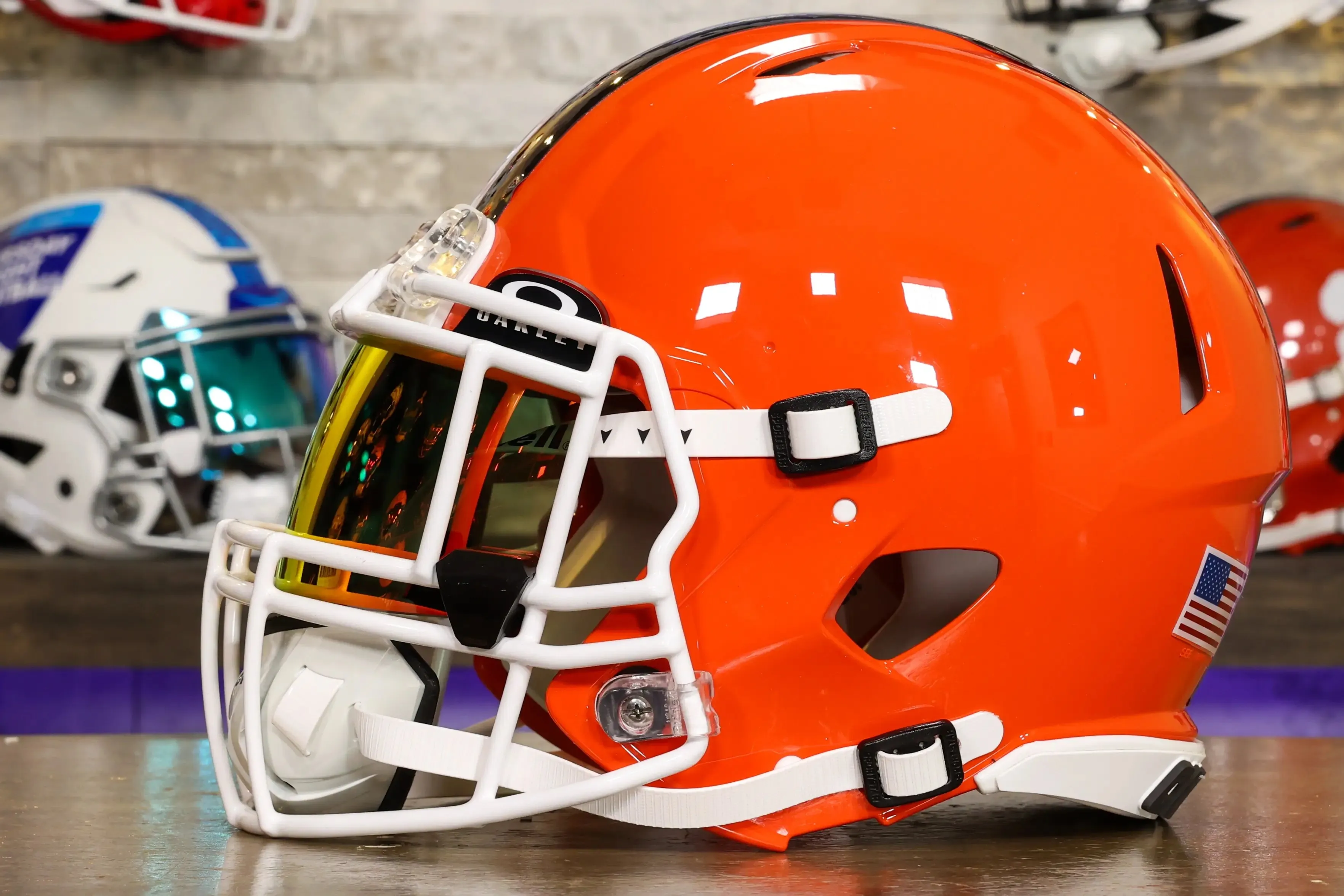 Cleveland Browns Riddell Speed Authentic Helmet - GG Edition 02693