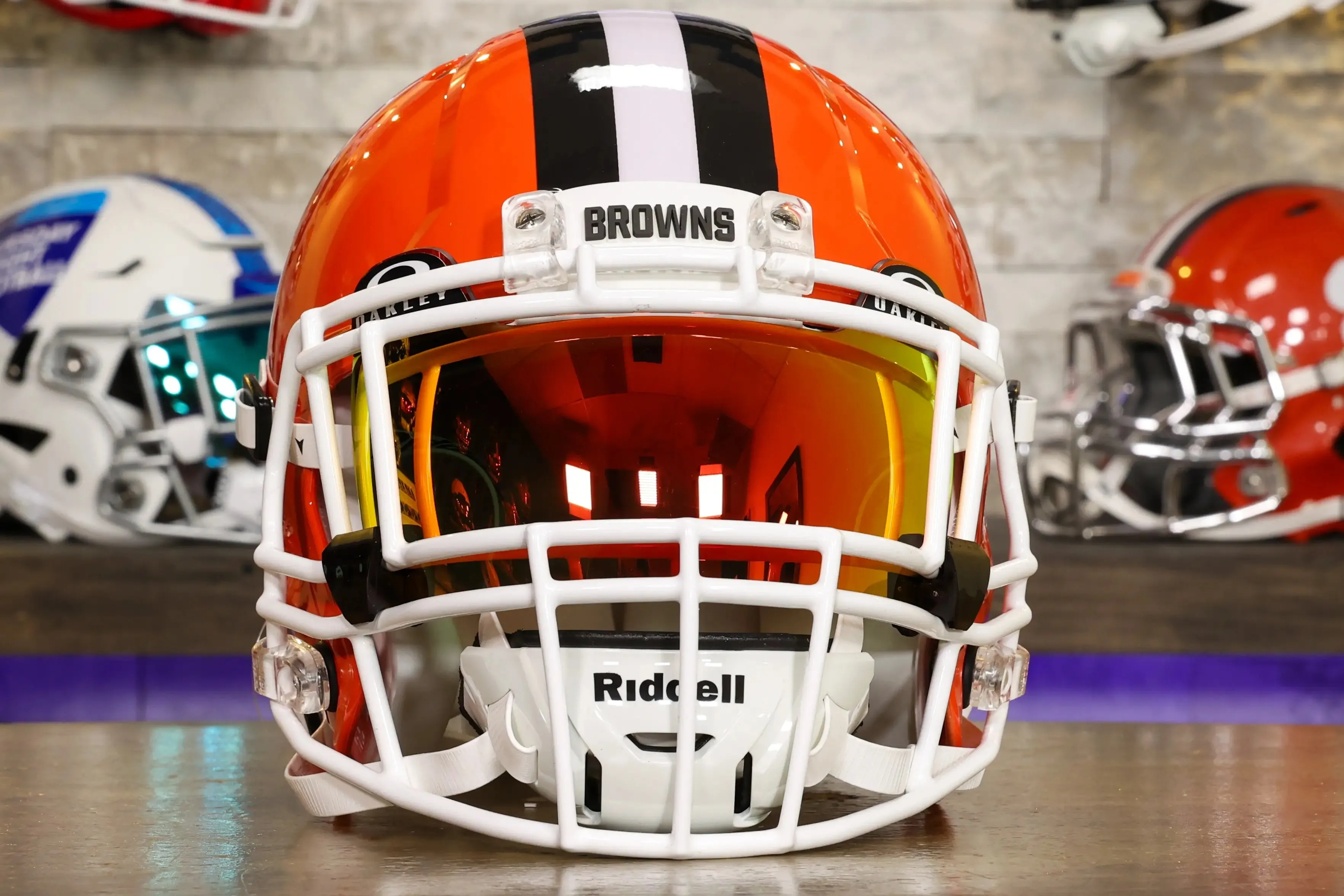 Cleveland Browns Riddell Speed Authentic Helmet - GG Edition 02693