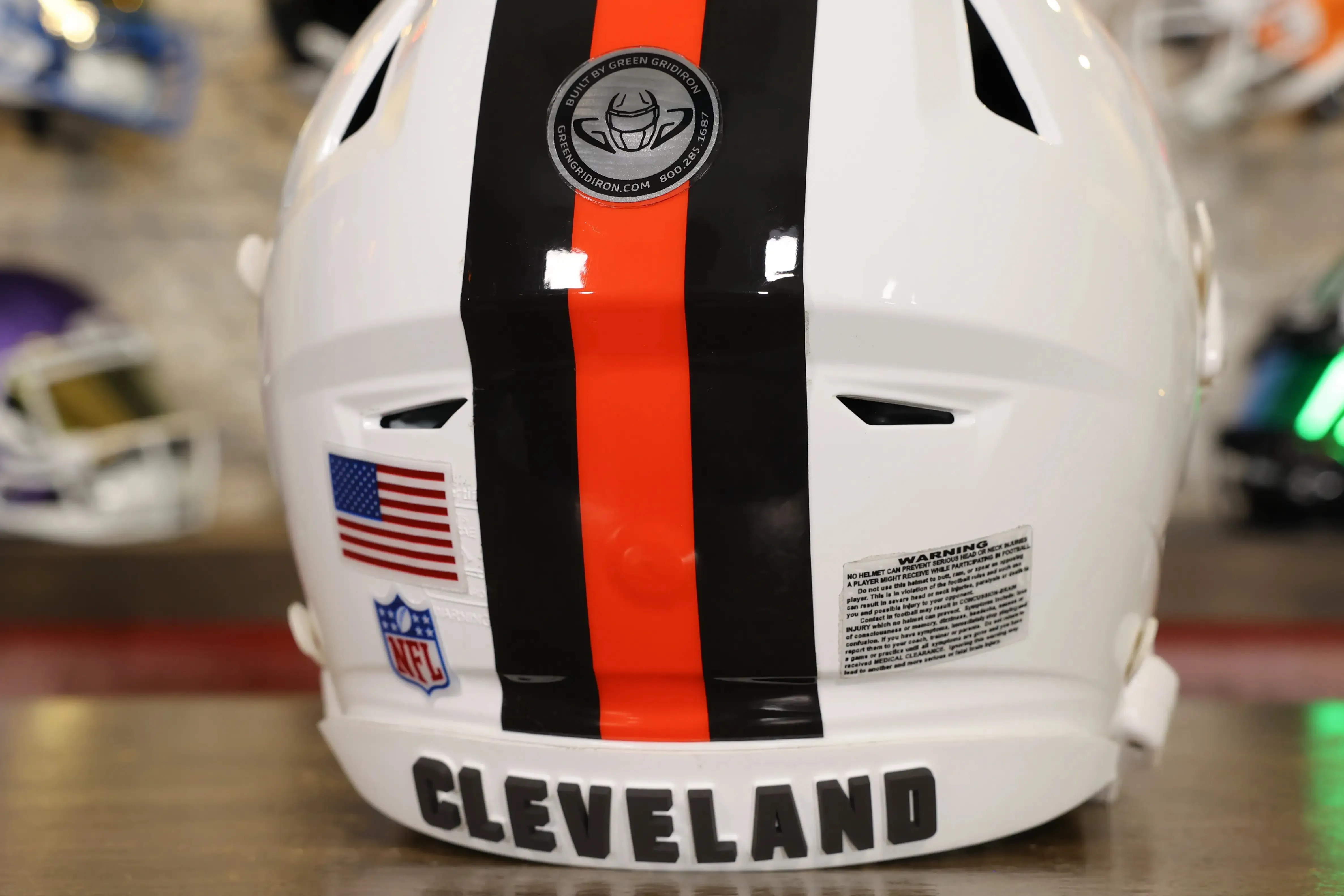 Cleveland Browns Riddell SpeedFlex Helmet - GG Edition 01199