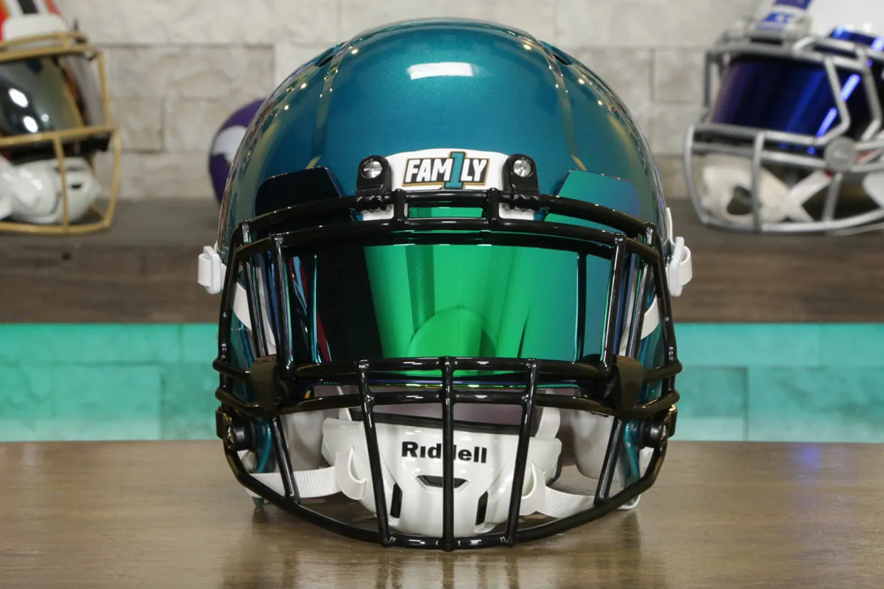 Coastal Carolina Chanticleers Riddell Speed Authentic Helmet - GG Edition