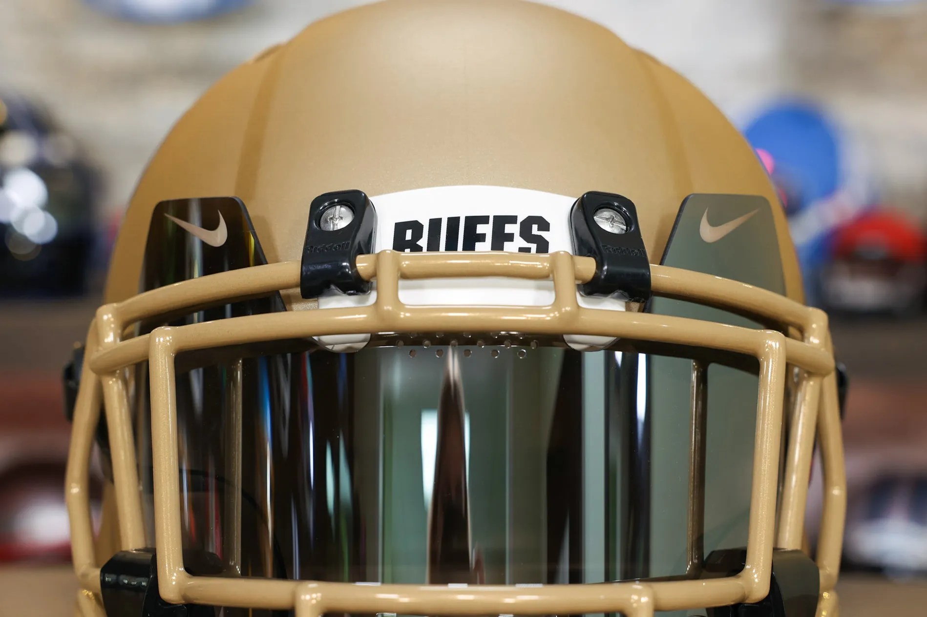 Colorado Buffaloes Riddell Speed Authentic Helmet - GG Edition 00246