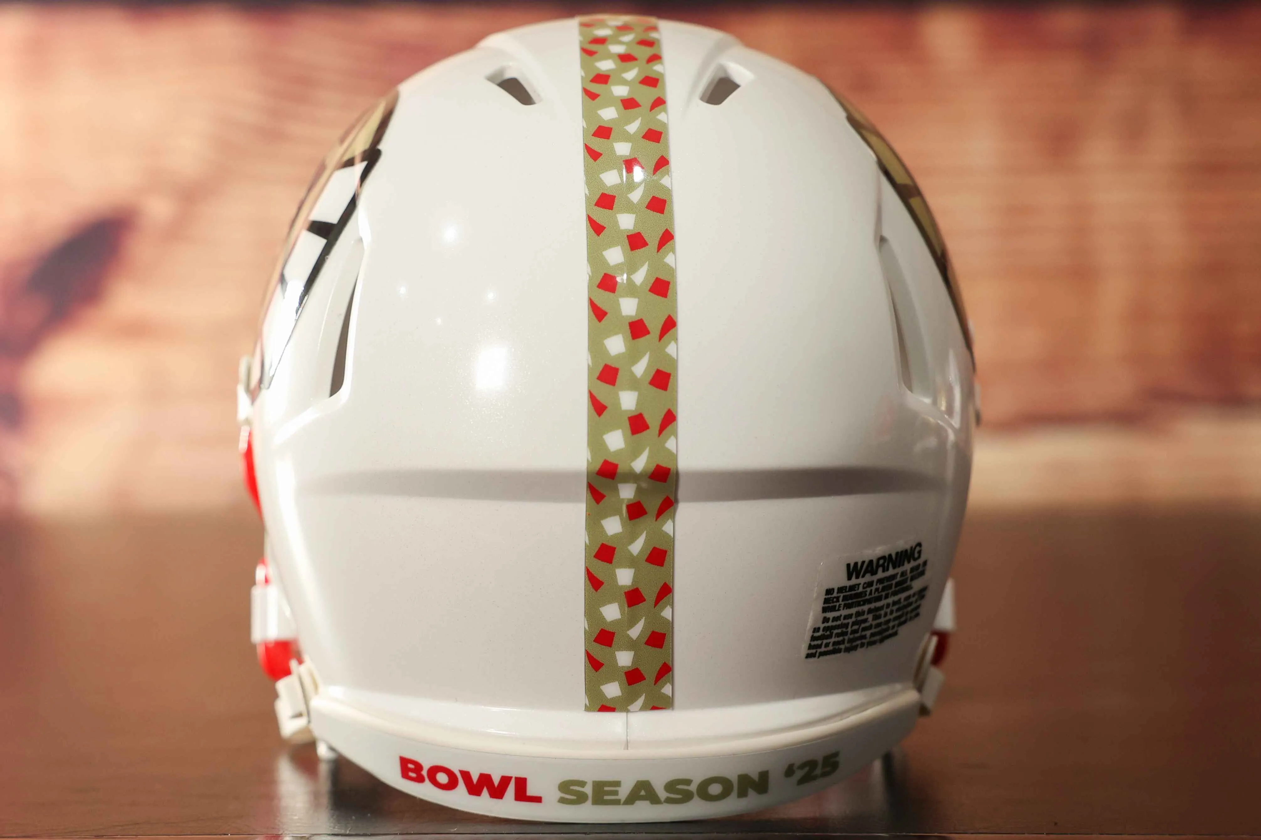 Custom Mini Helmet - Bowl Season White
