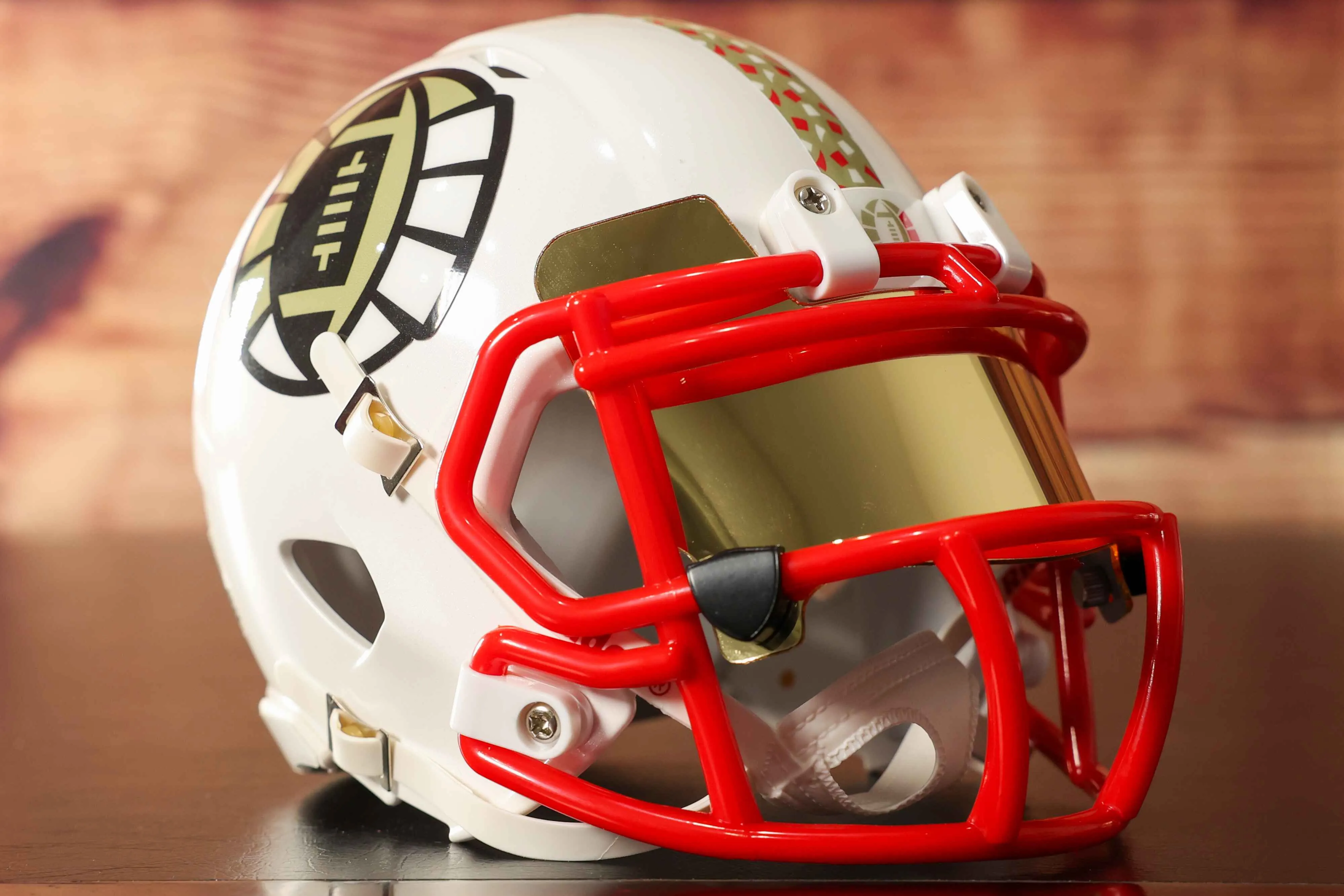 Custom Mini Helmet - Bowl Season White