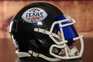 Custom Mini Helmet - Kinders Texas Bowl