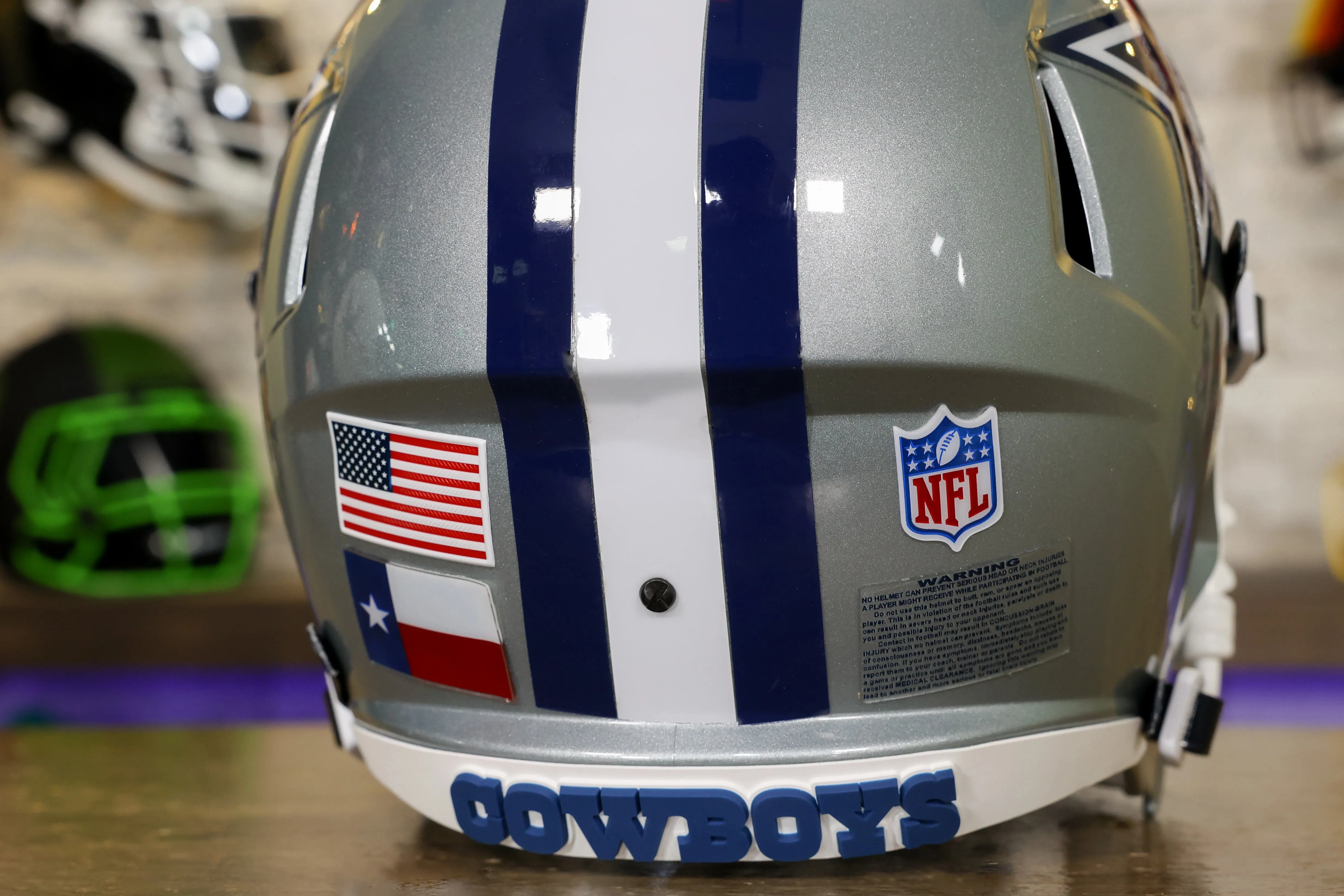 Dallas Cowboys Speed Display Helmet - GG Edition 01169