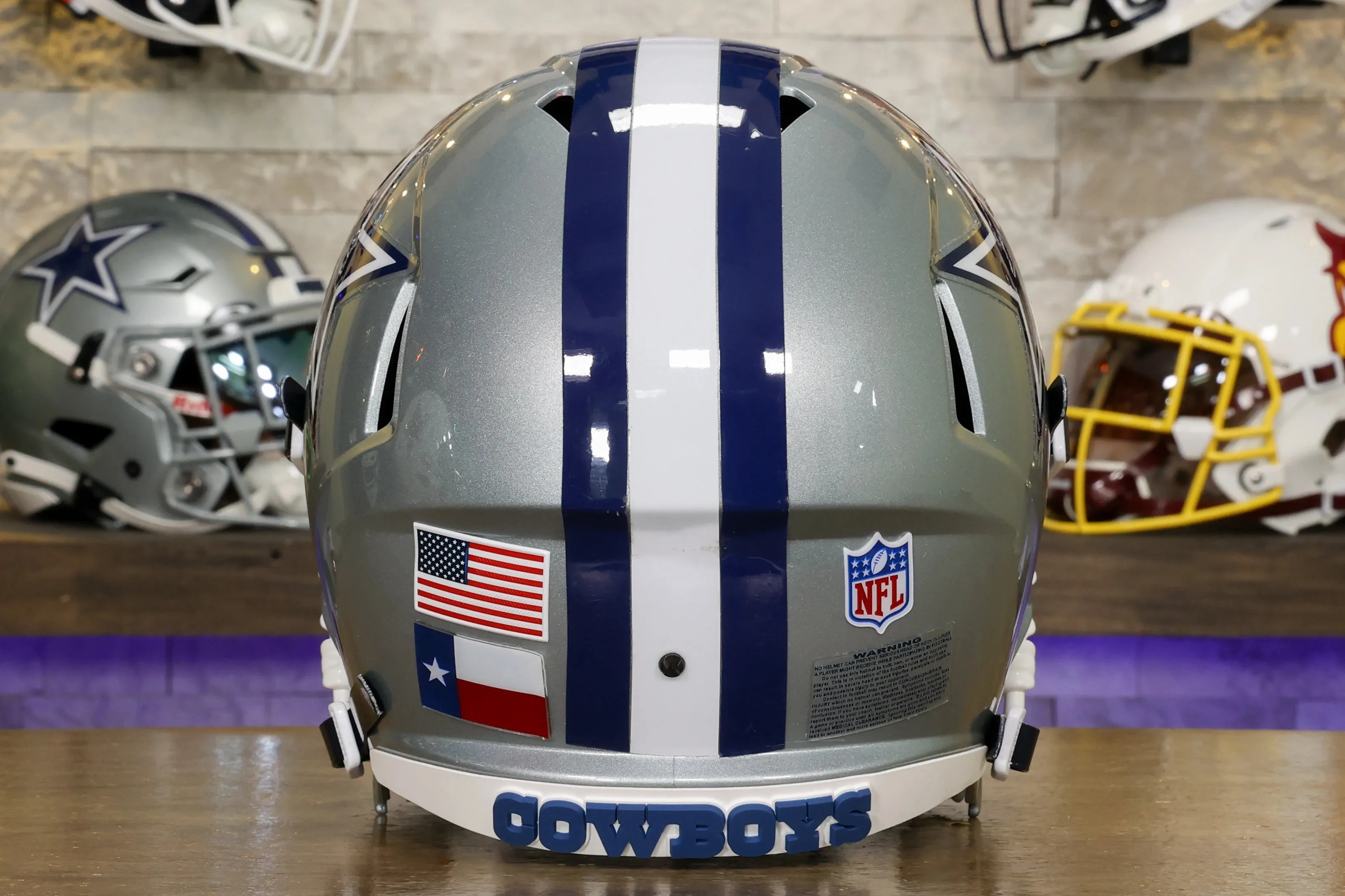 Dallas Cowboys Speed Display Helmet - GG Edition 01169