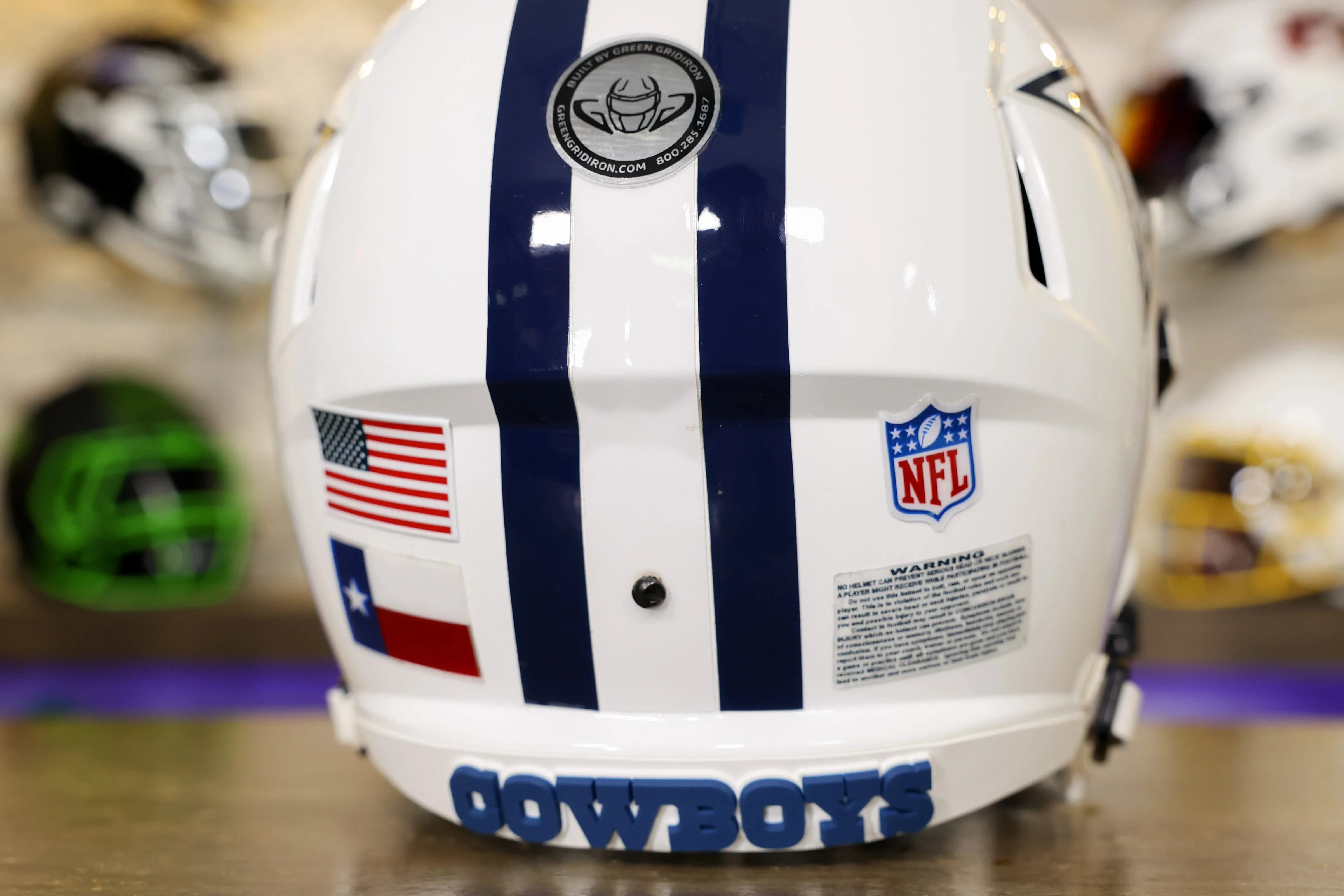 Dallas Cowboys Speed Display Helmet - GG Edition 01170
