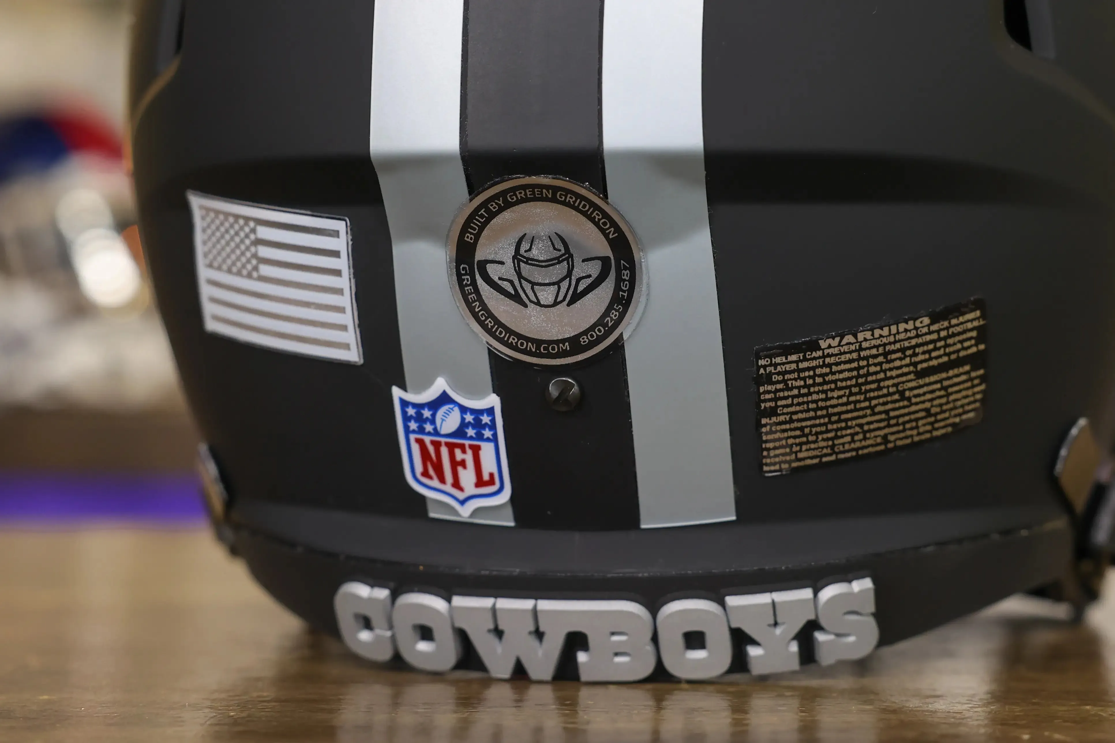 Dallas Cowboys Speed Display Helmet - GG Edition