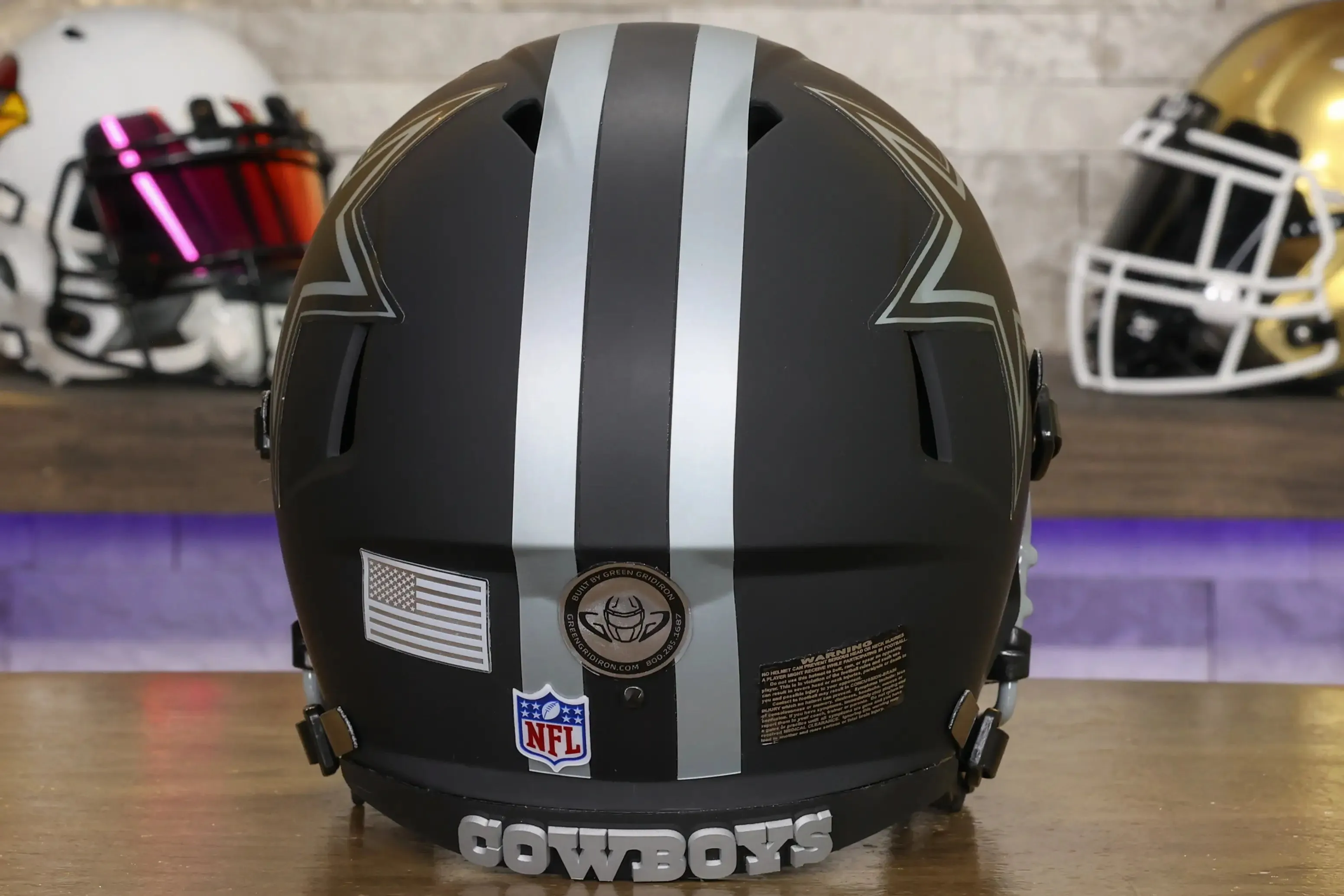 Dallas Cowboys Speed Display Helmet - GG Edition