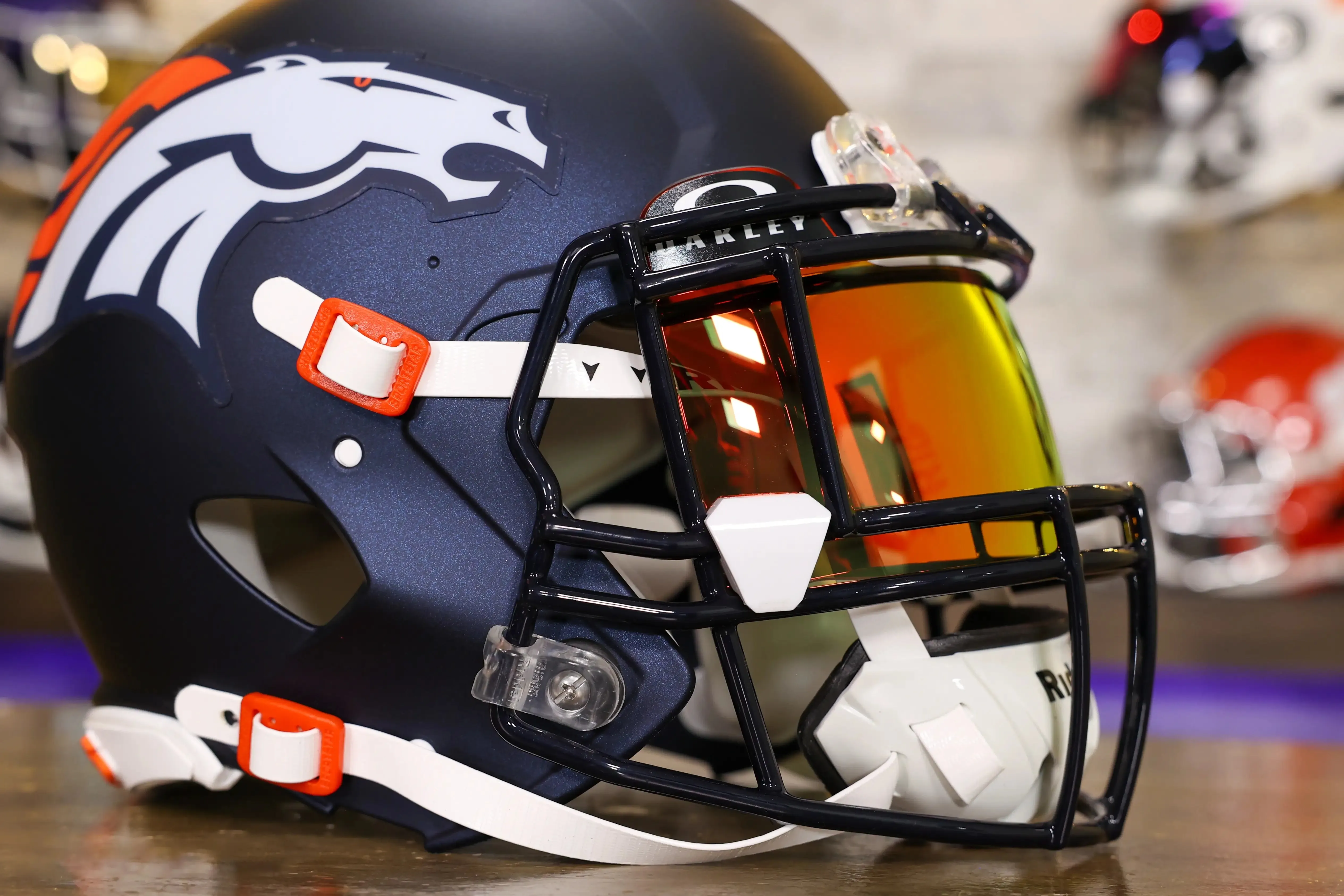 Denver Broncos Riddell Speed Authentic Helmet - GG Edition