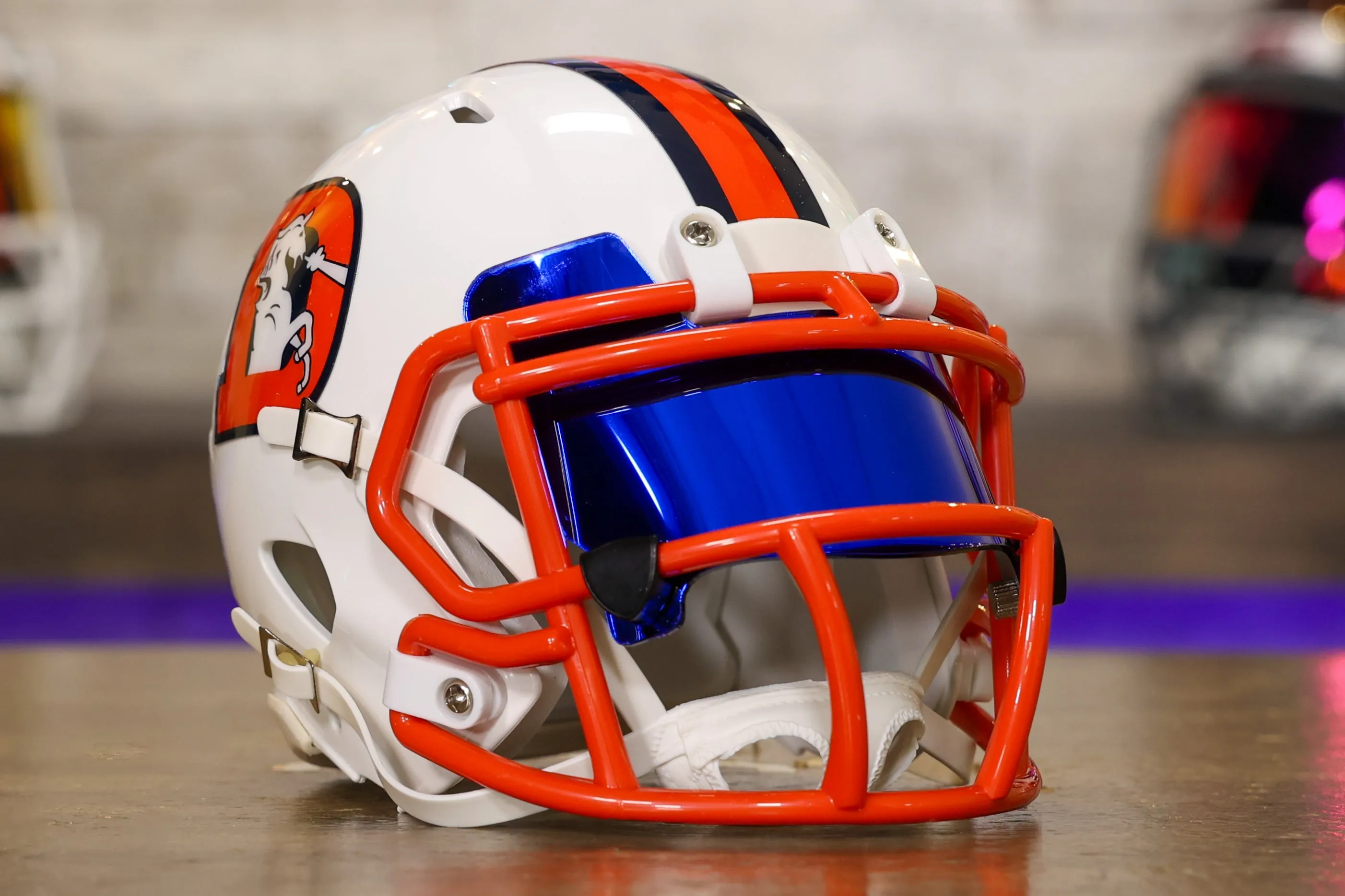 Denver Broncos Riddell Speed Mini Helmet - GG Edition 02653
