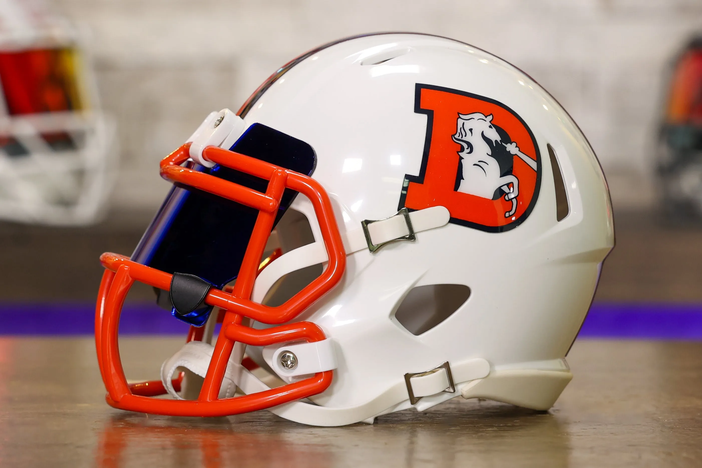 Denver Broncos Riddell Speed Mini Helmet - GG Edition 02653