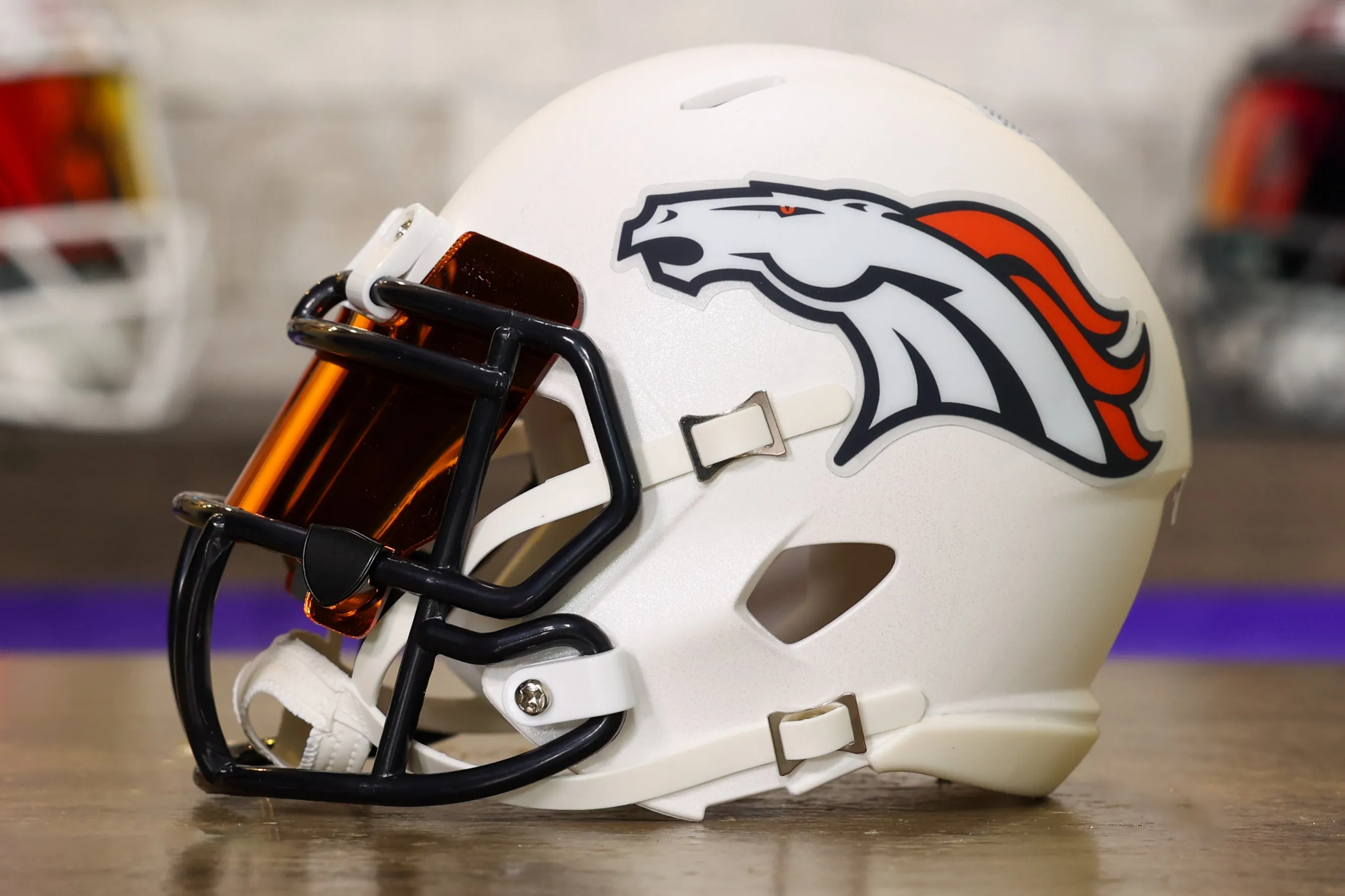 Denver Broncos Riddell Speed Mini Helmet - GG Edition