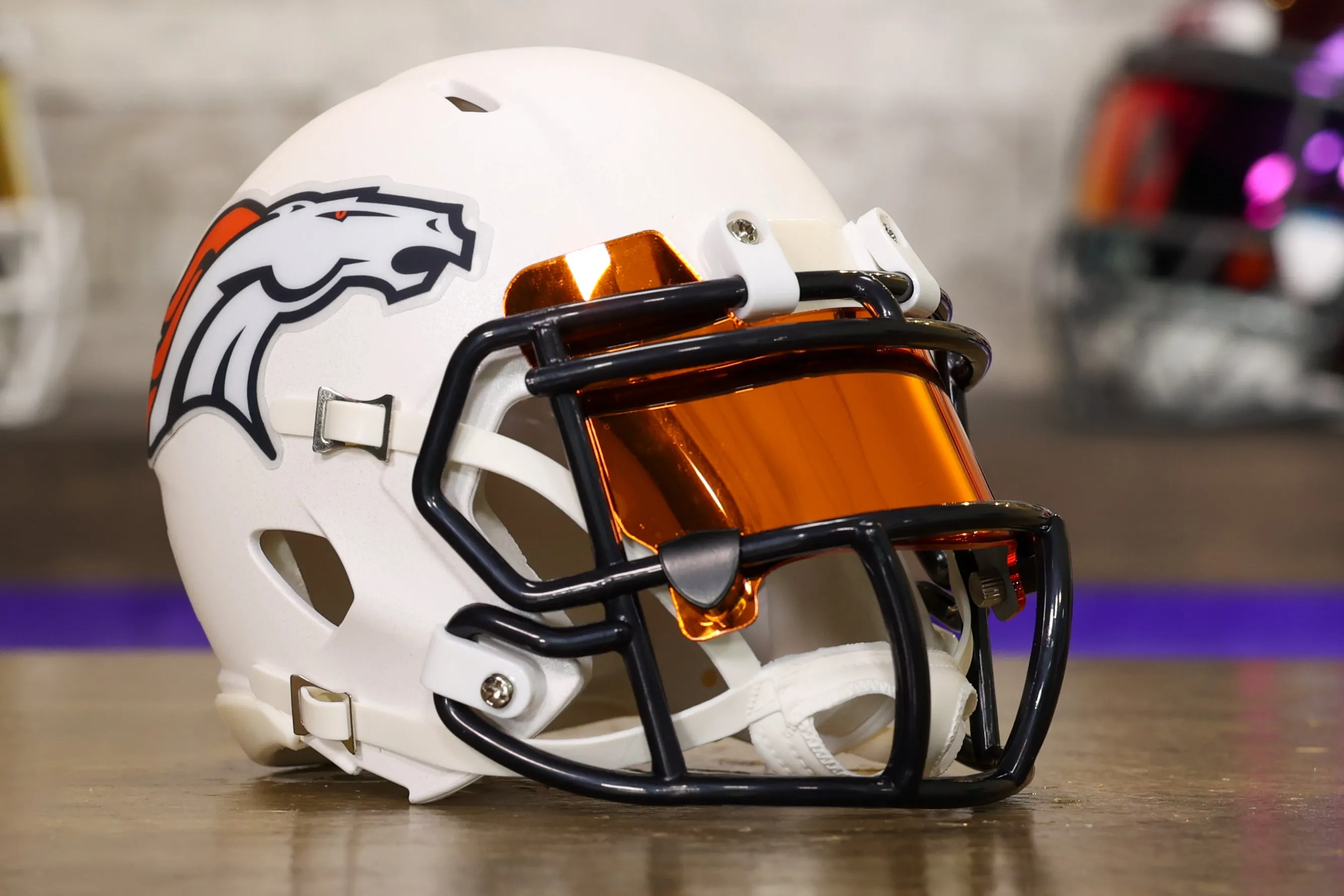 Denver Broncos Riddell Speed Mini Helmet - GG Edition