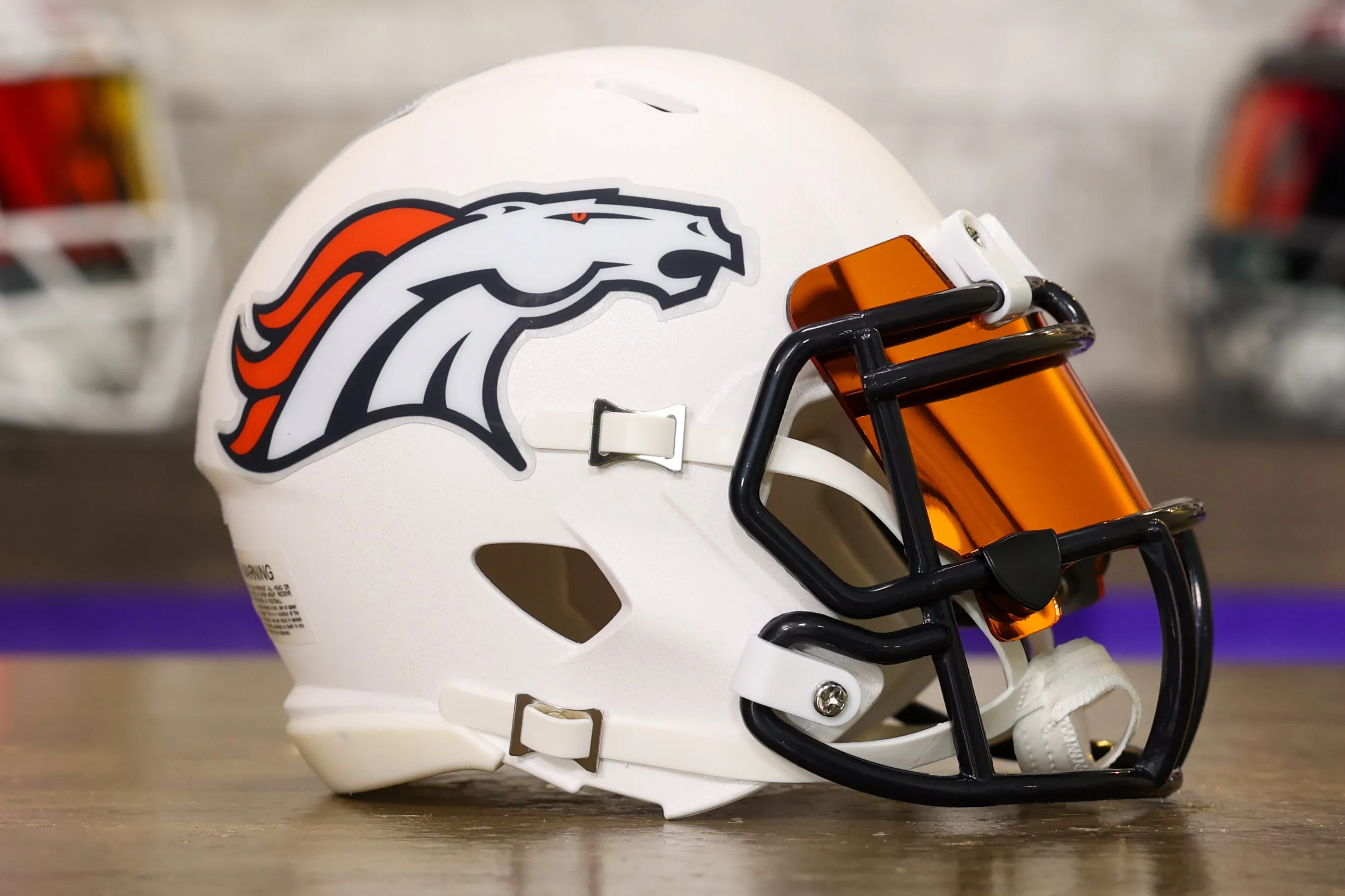 Denver Broncos Riddell Speed Mini Helmet - GG Edition