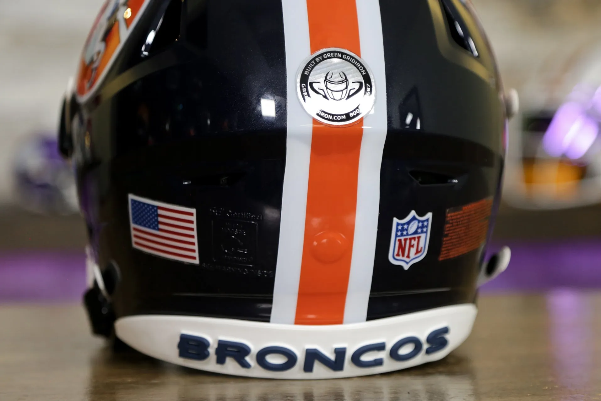 Denver Broncos Riddell SpeedFlex Helmet - GG Edition 00783