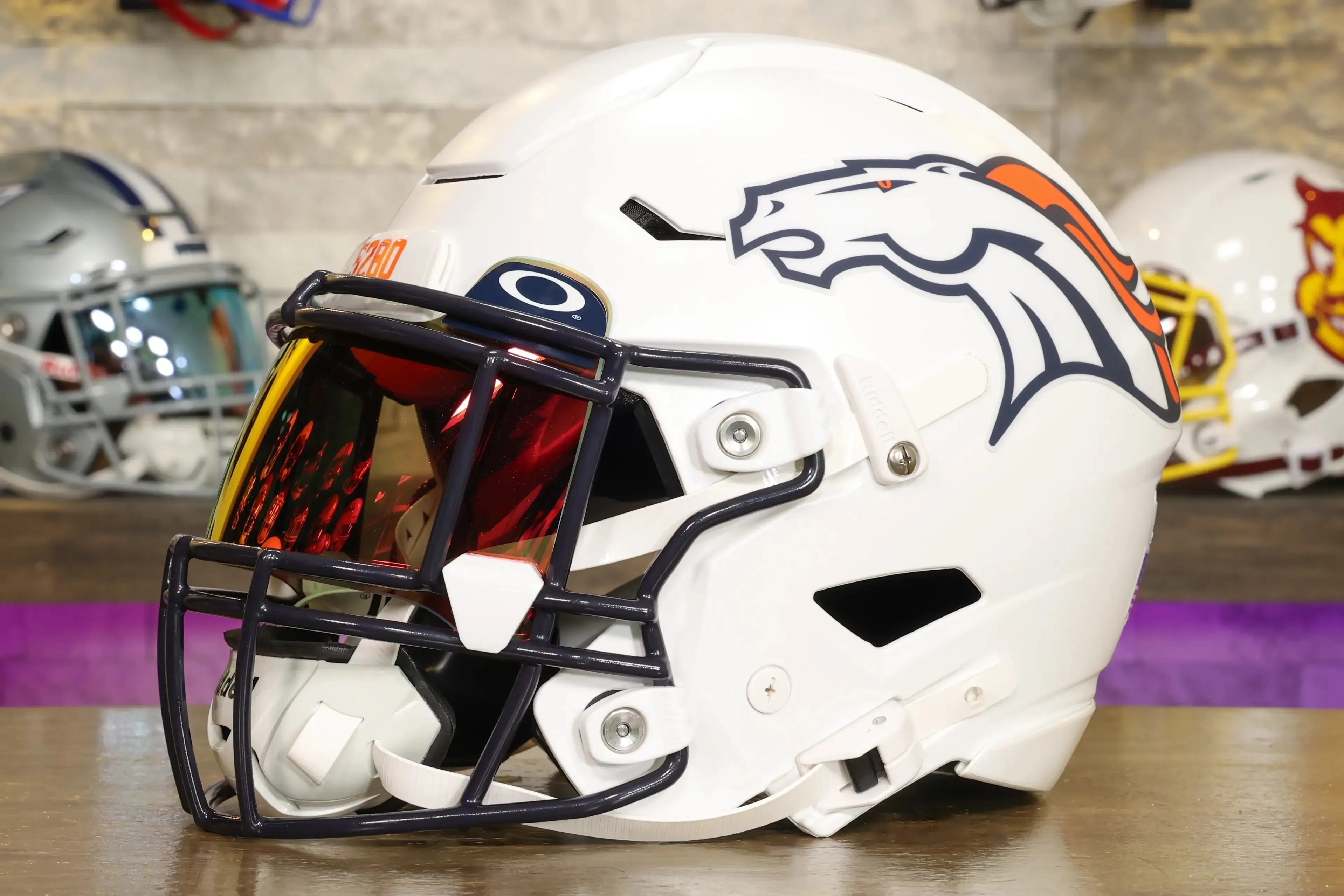 Denver Broncos Riddell SpeedFlex Helmet - GG Edition 01172