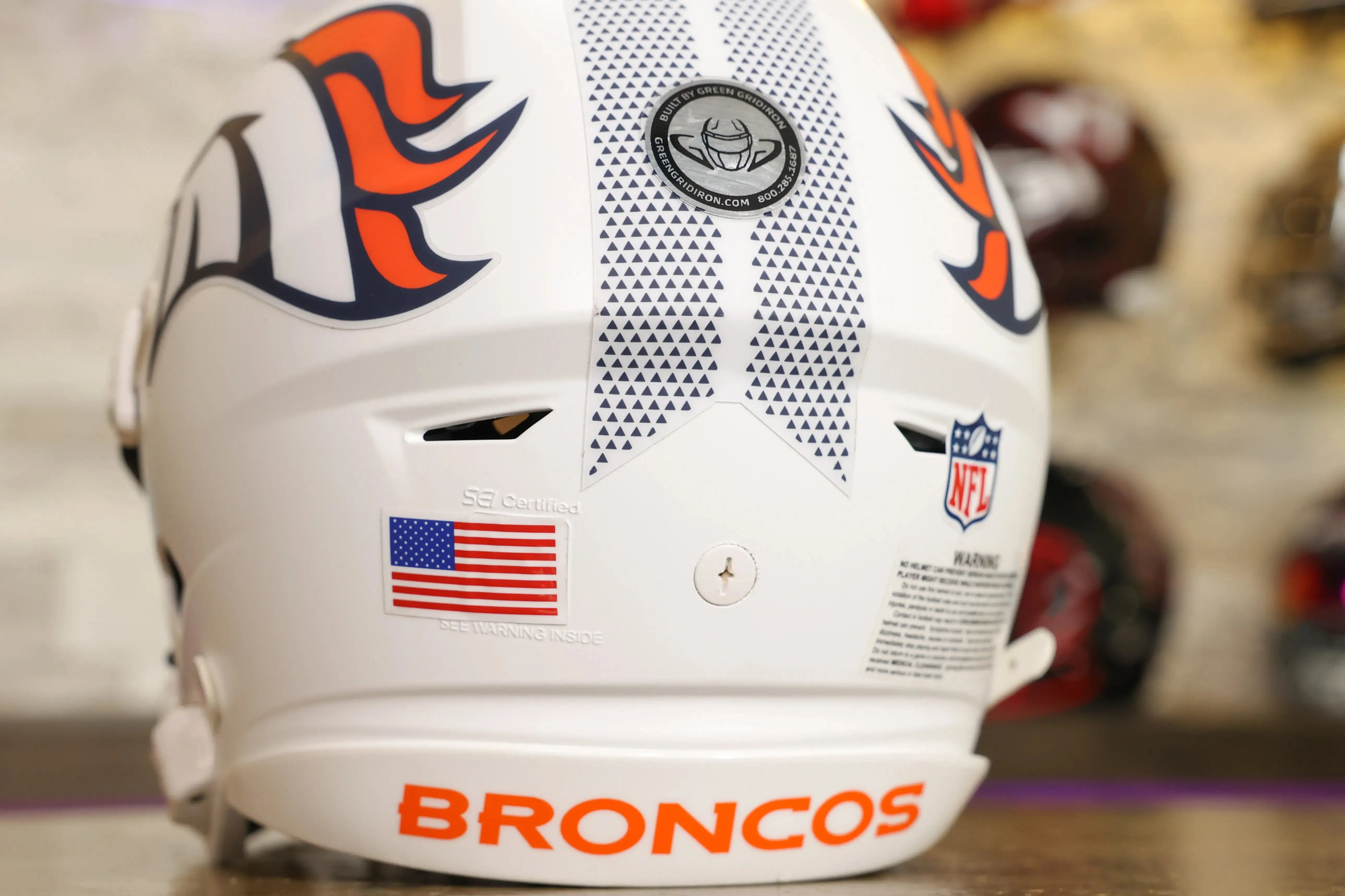 Denver Broncos Riddell SpeedFlex Helmet - GG Edition 01172