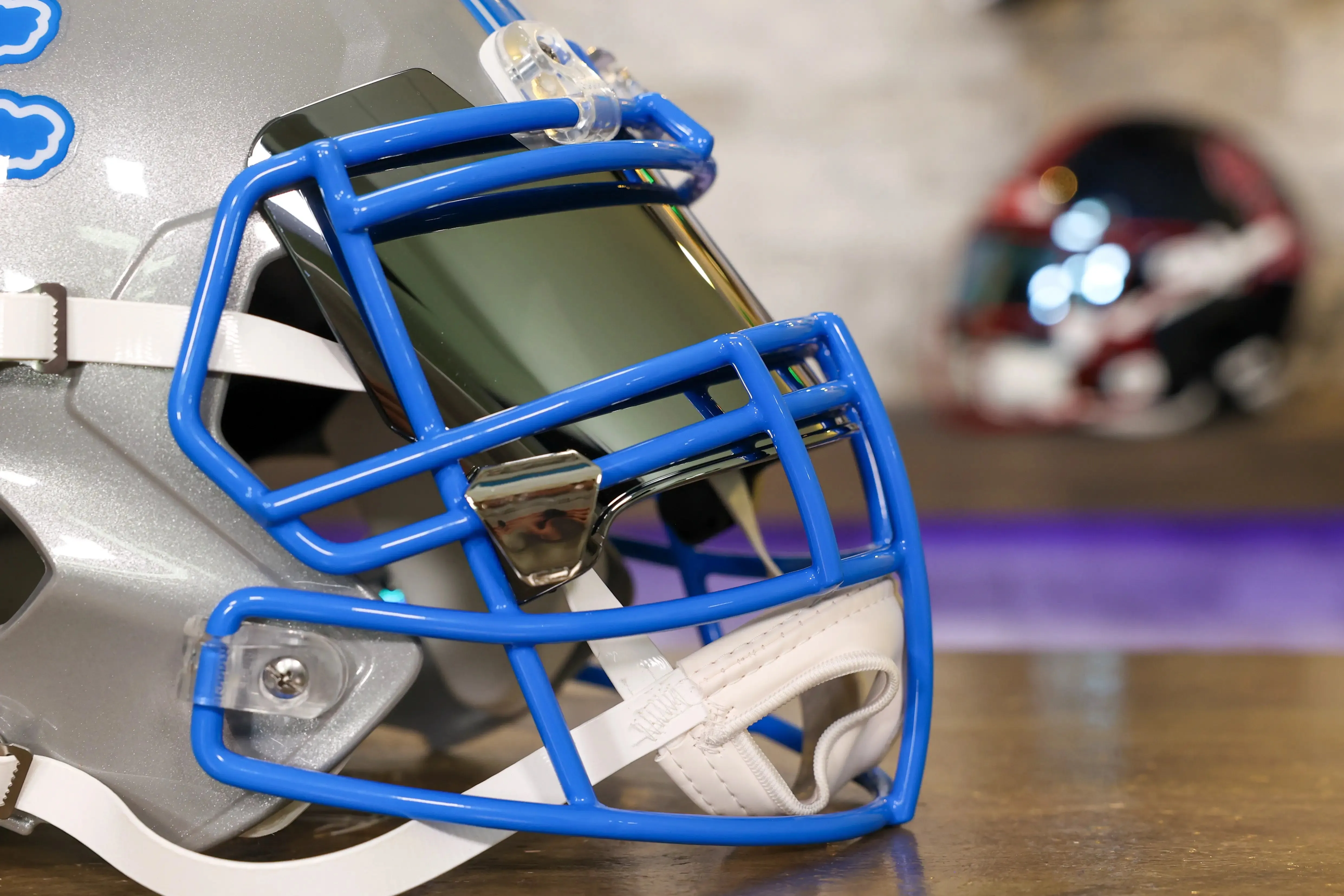 Detroit Lions Riddell Speed Display Helmet - GG Edition 02569