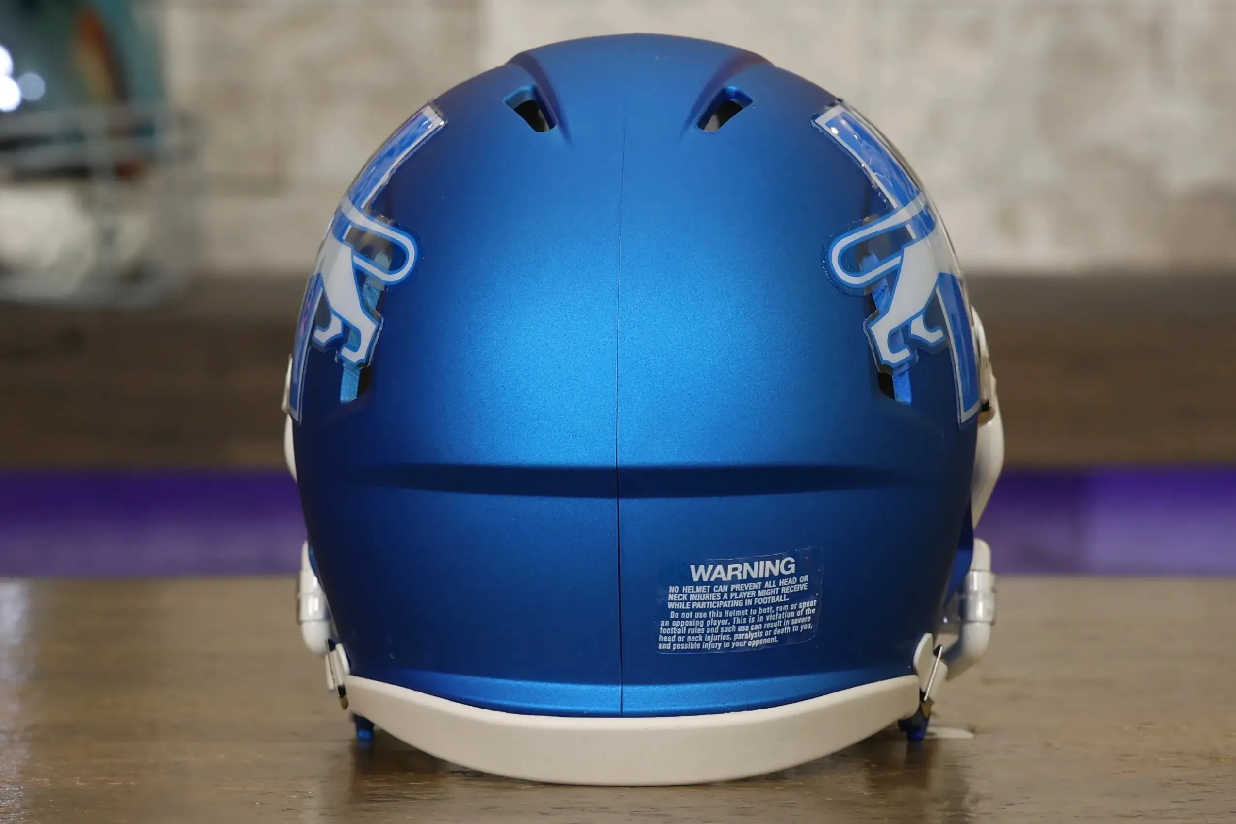 Detroit Lions Riddell Speed Mini Helmet - GG Edition 01179