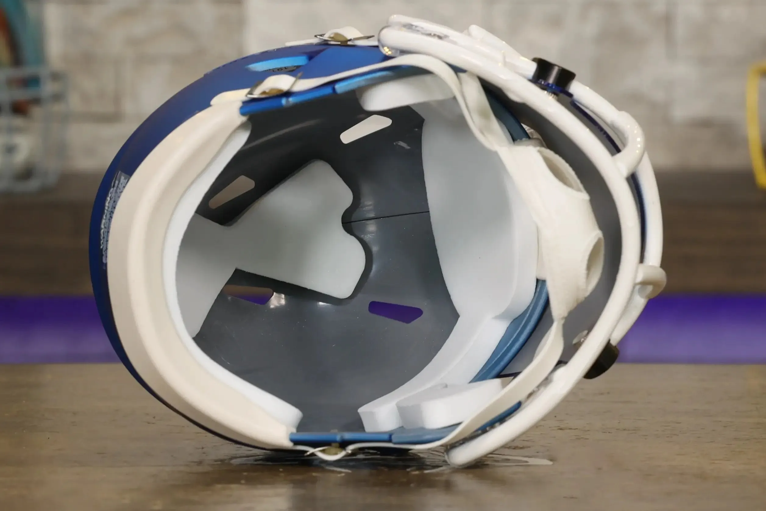 Detroit Lions Riddell Speed Mini Helmet - GG Edition 01179