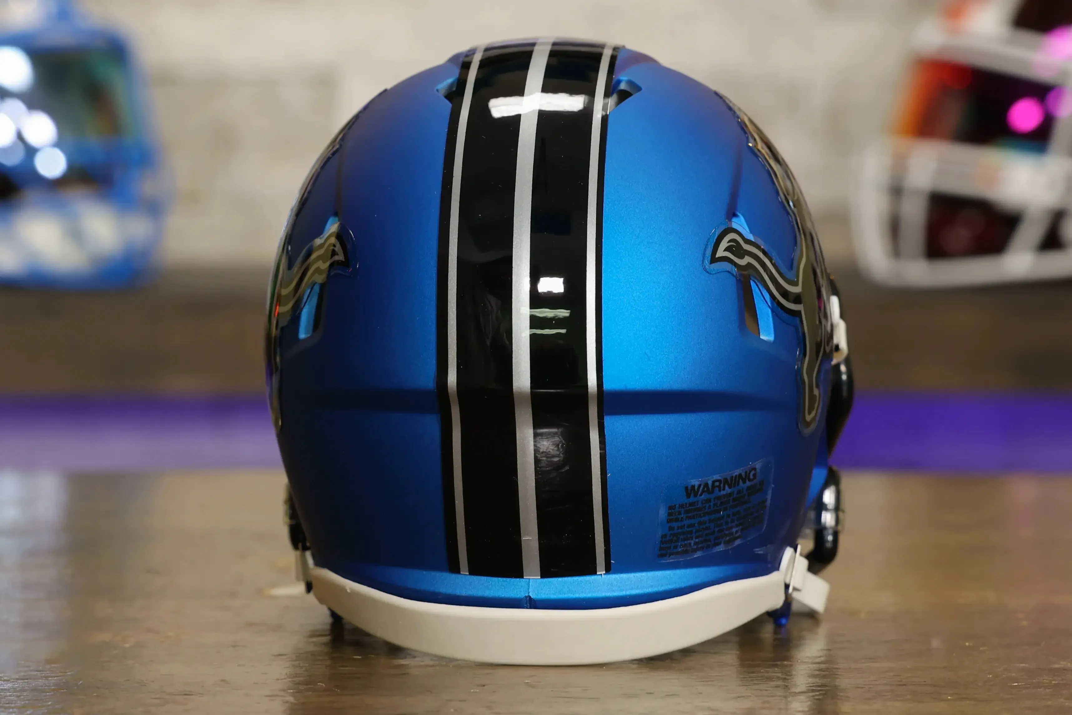 Detroit Lions Riddell Speed Mini Helmet - Motor City Muscle Alternate
