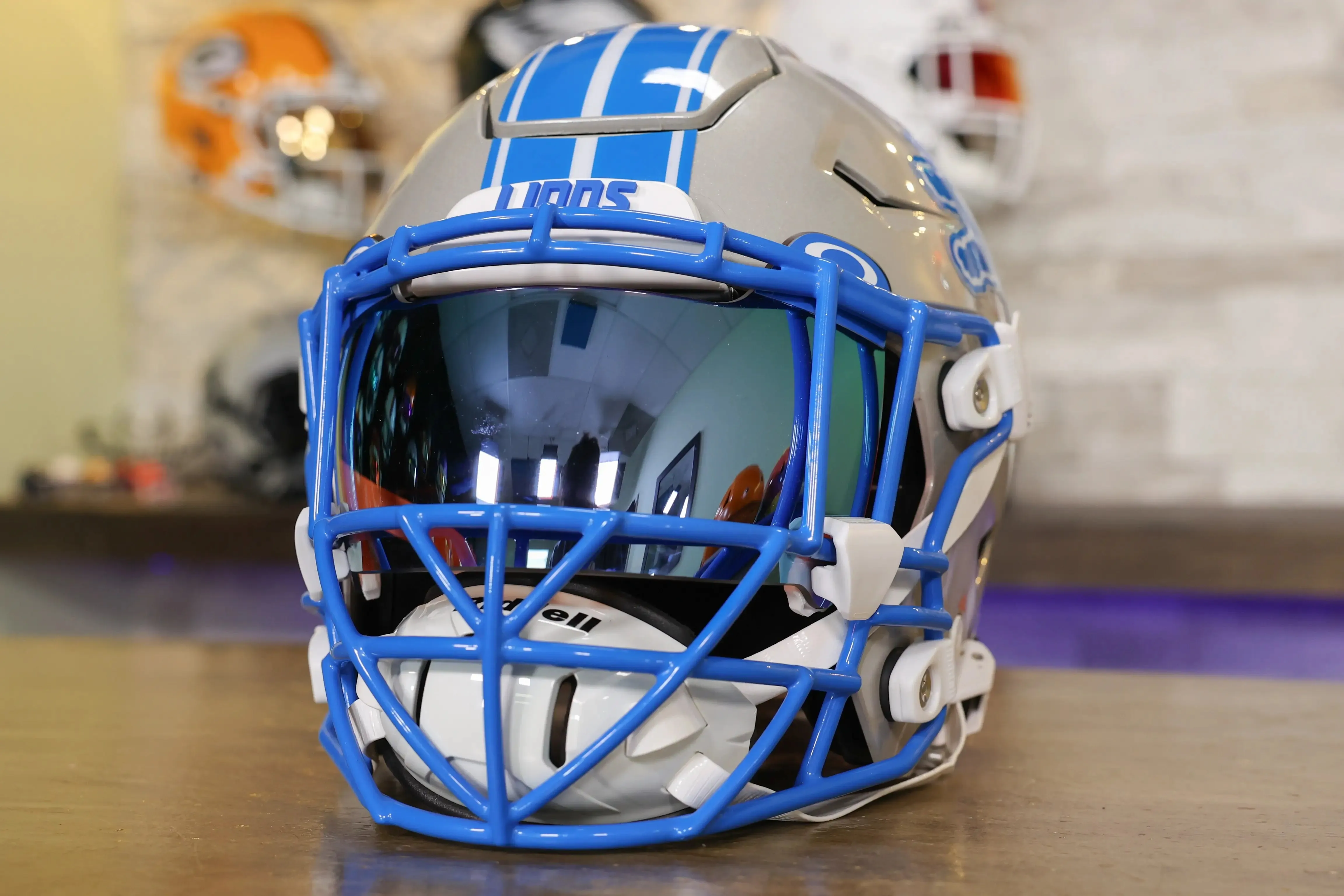 Detroit Lions Riddell SpeedFlex Helmet - GG Edition 01073