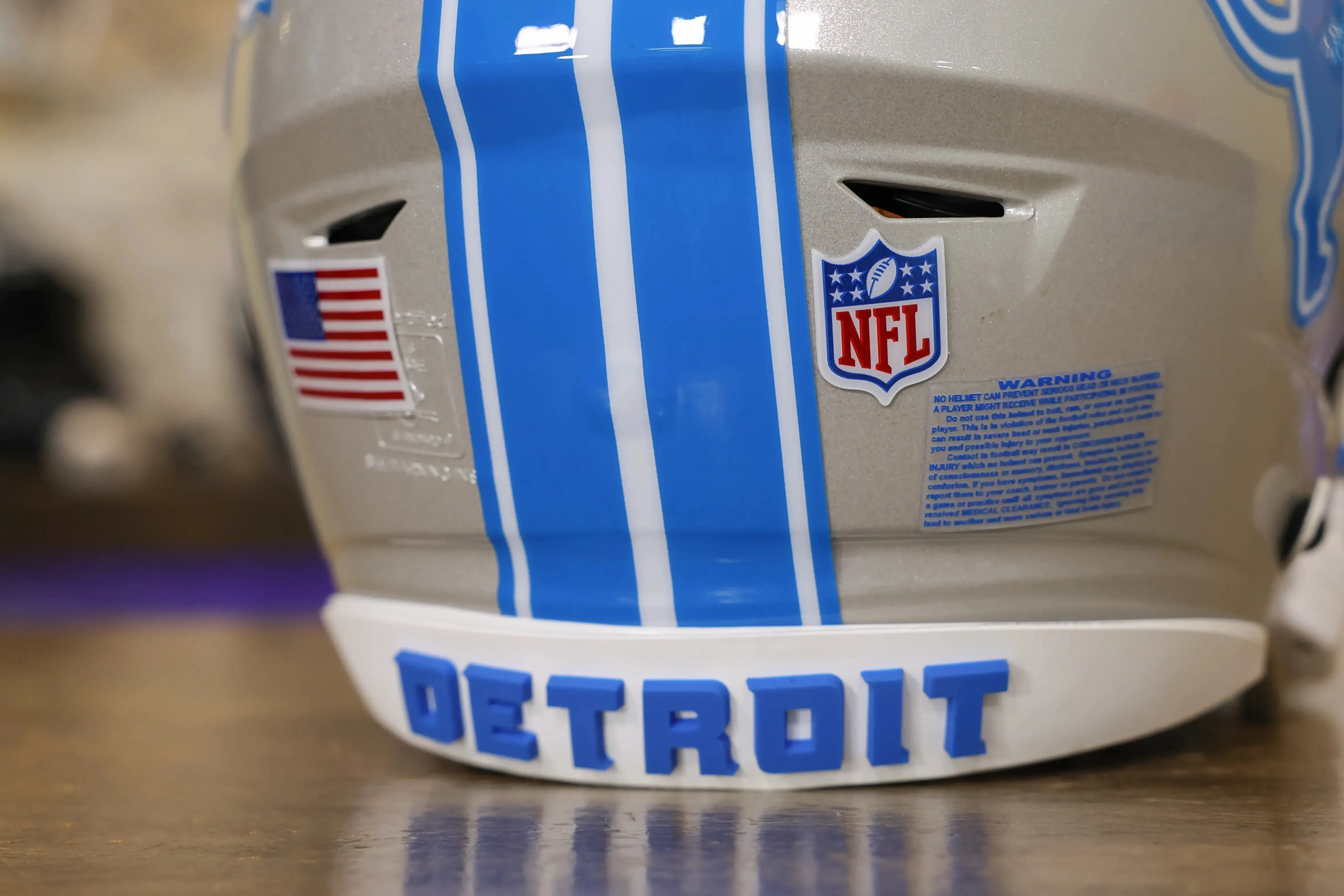 Detroit Lions Riddell SpeedFlex Helmet - GG Edition 01073