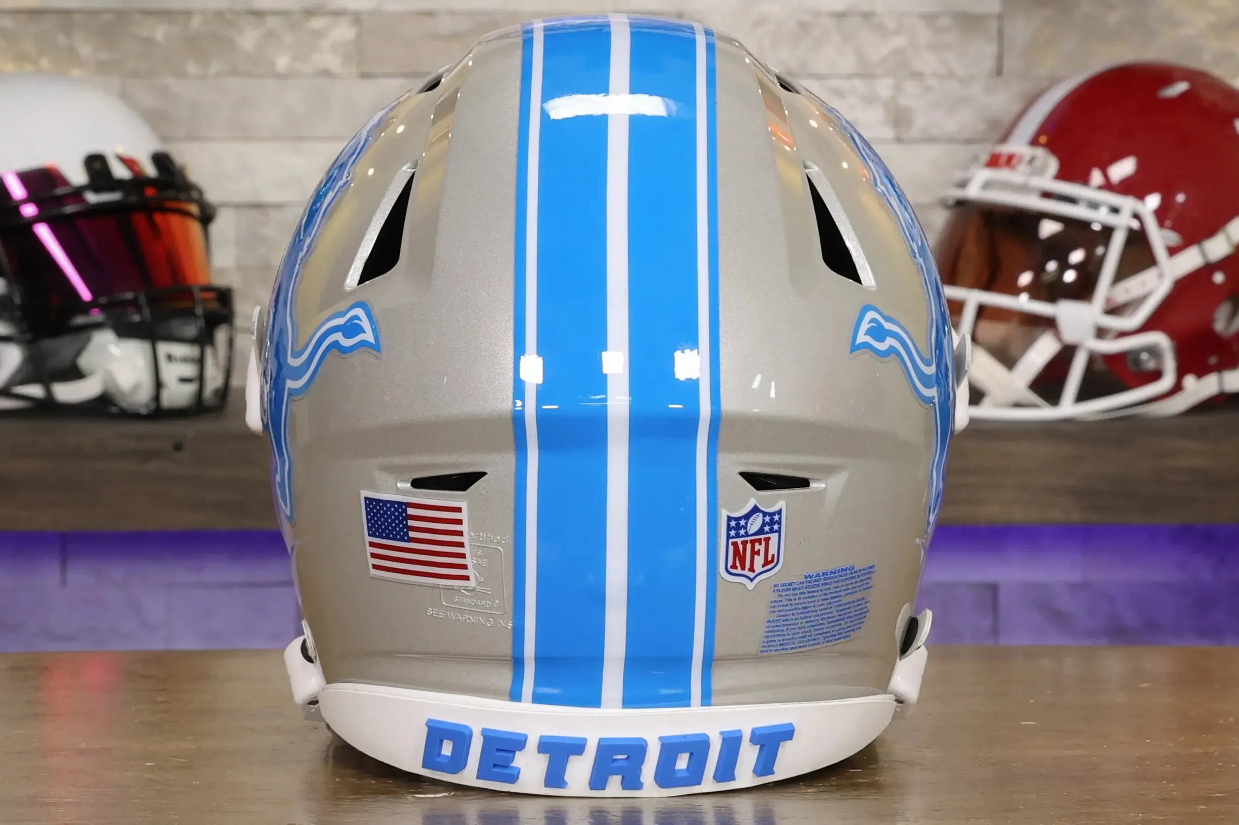 Detroit Lions Riddell SpeedFlex Helmet - GG Edition 01073