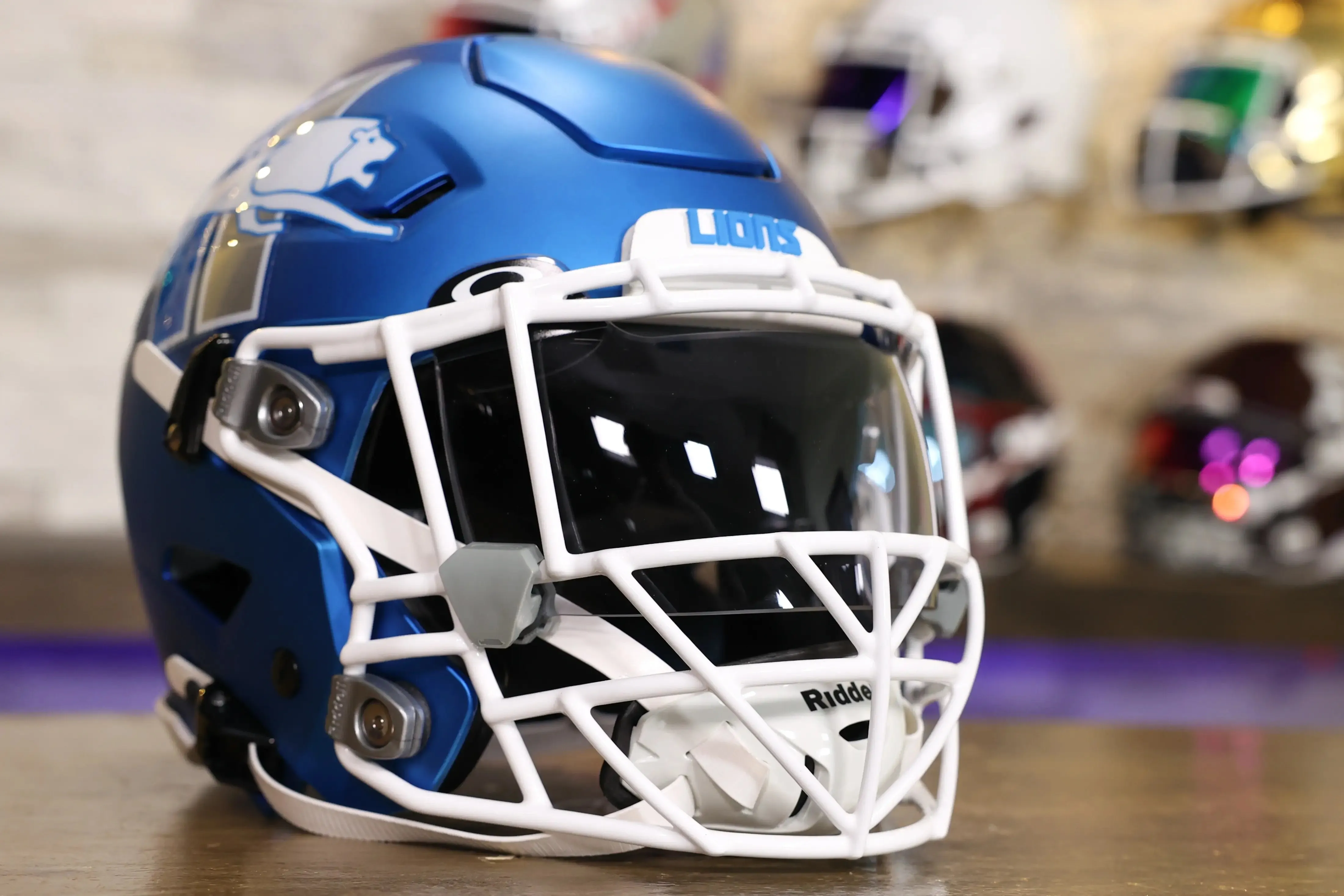 Detroit Lions Riddell SpeedFlex Helmet - GG Edition 02459