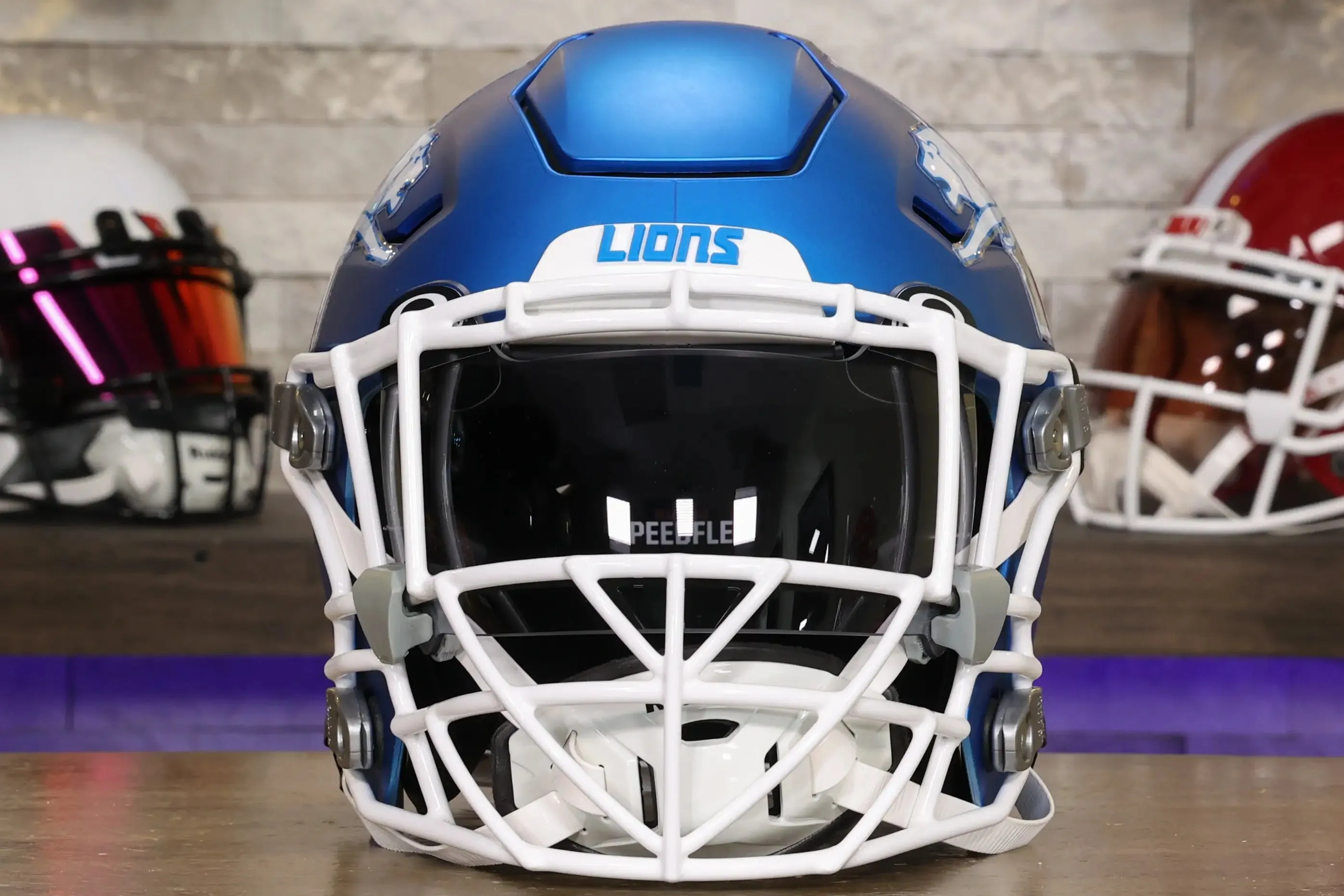 Detroit Lions Riddell SpeedFlex Helmet - GG Edition 02459