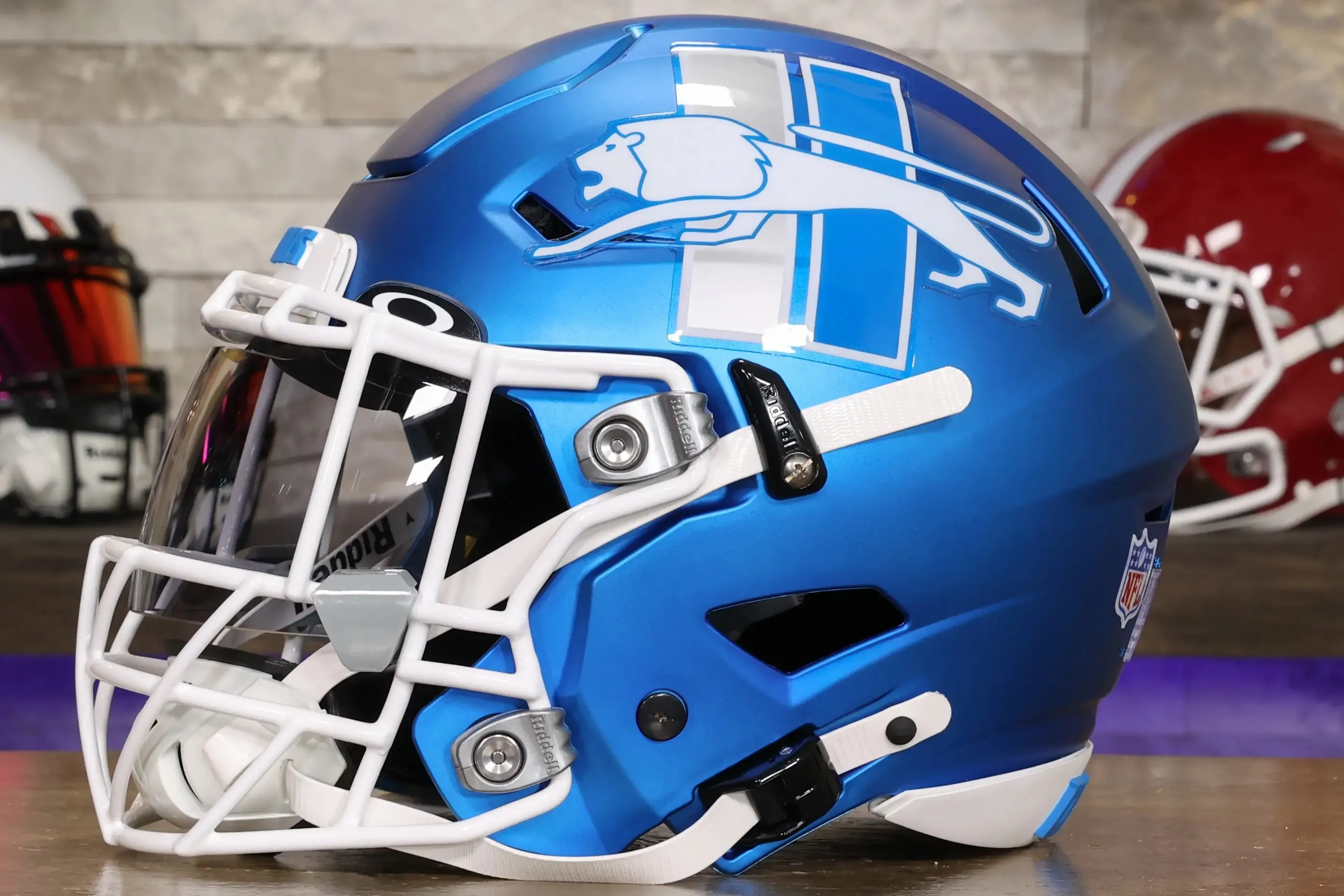 Detroit Lions Riddell SpeedFlex Helmet - GG Edition 02459