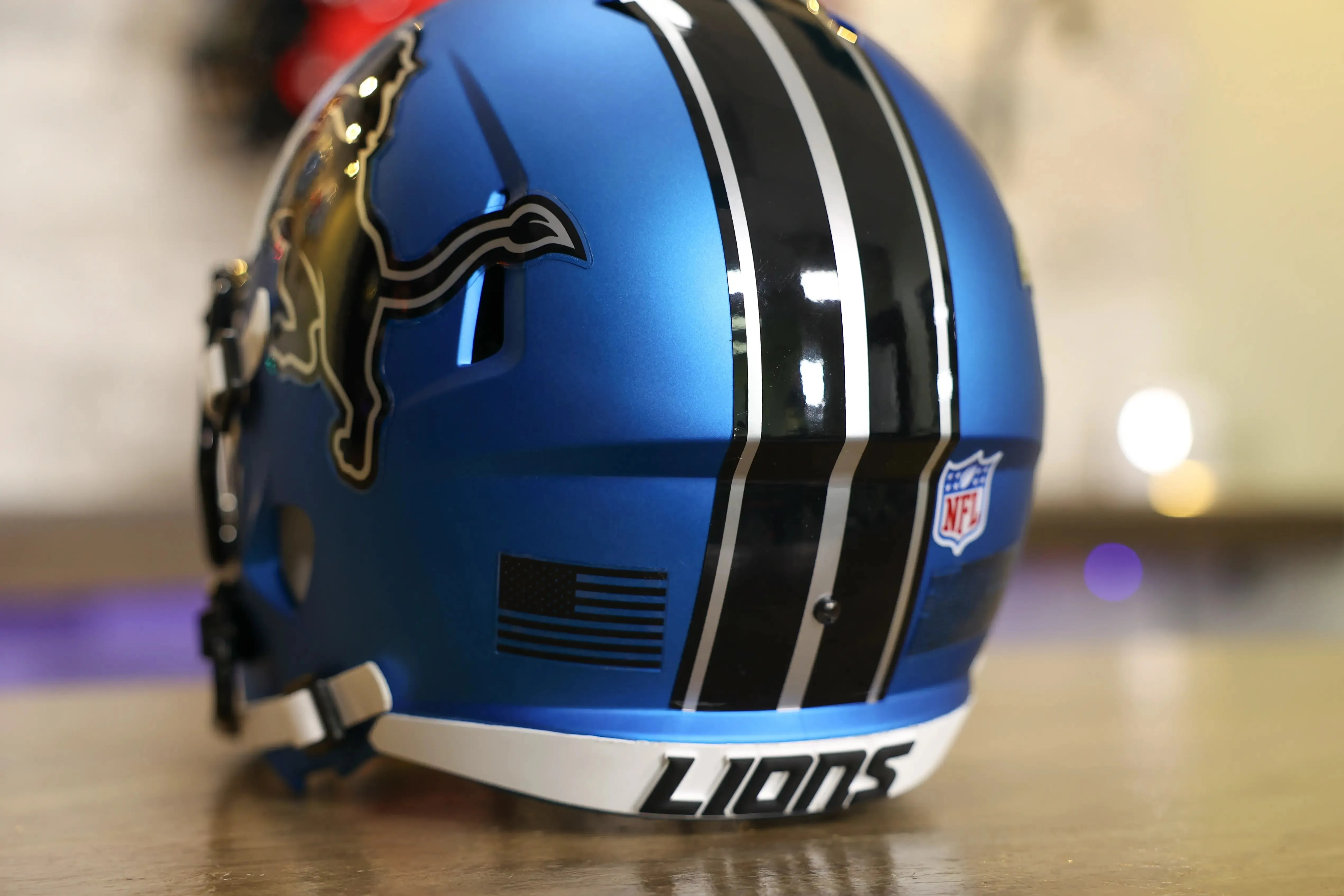 Detroit Lions Speed Display Helmet - GG Edition 02080