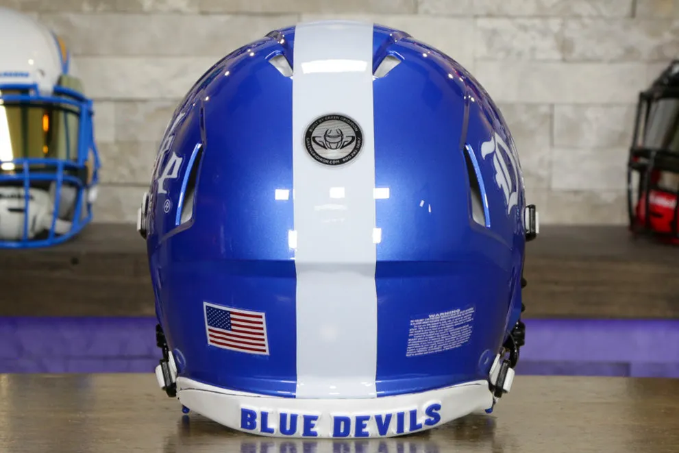 Duke Blue Devils Riddell Speed Authentic Helmet - GG Edition 01000