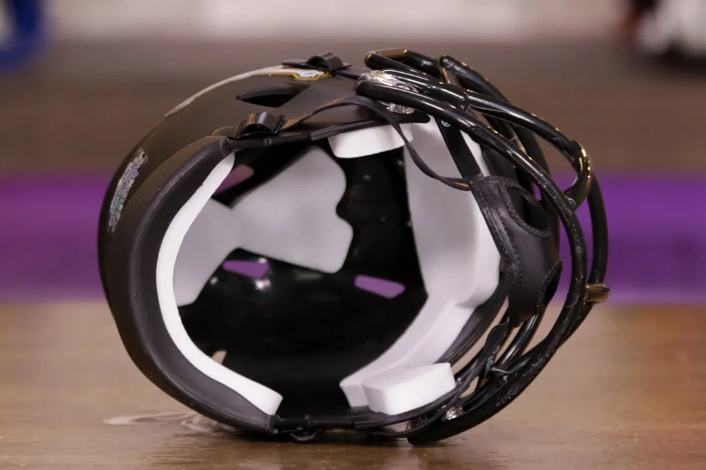 East Carolina Pirates Riddell Speed Mini Helmet - Matte Black