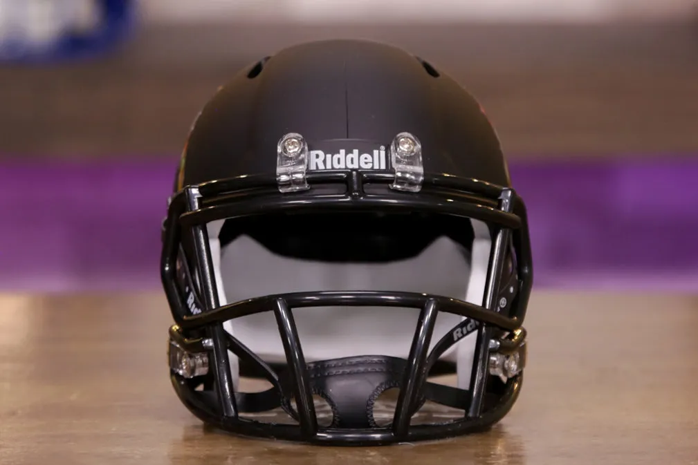 East Carolina Pirates Riddell Speed Mini Helmet - Matte Black