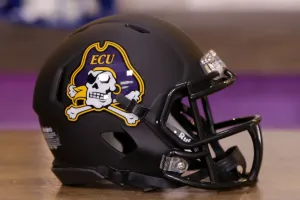 East Carolina Pirates Riddell Speed Mini Helmet - Matte Black