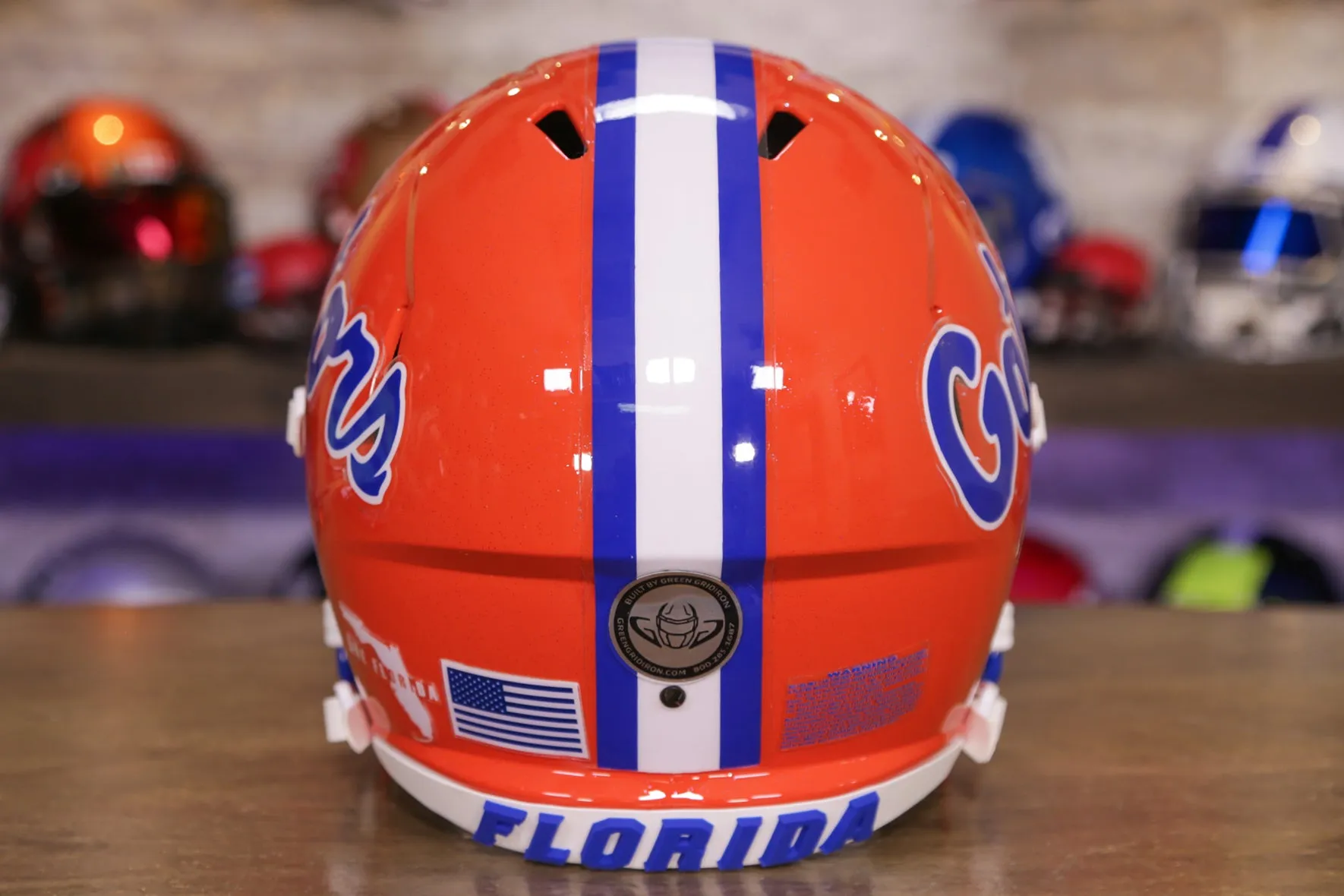 Florida Gators Riddell Speed Display Helmet - GG Edition 00296