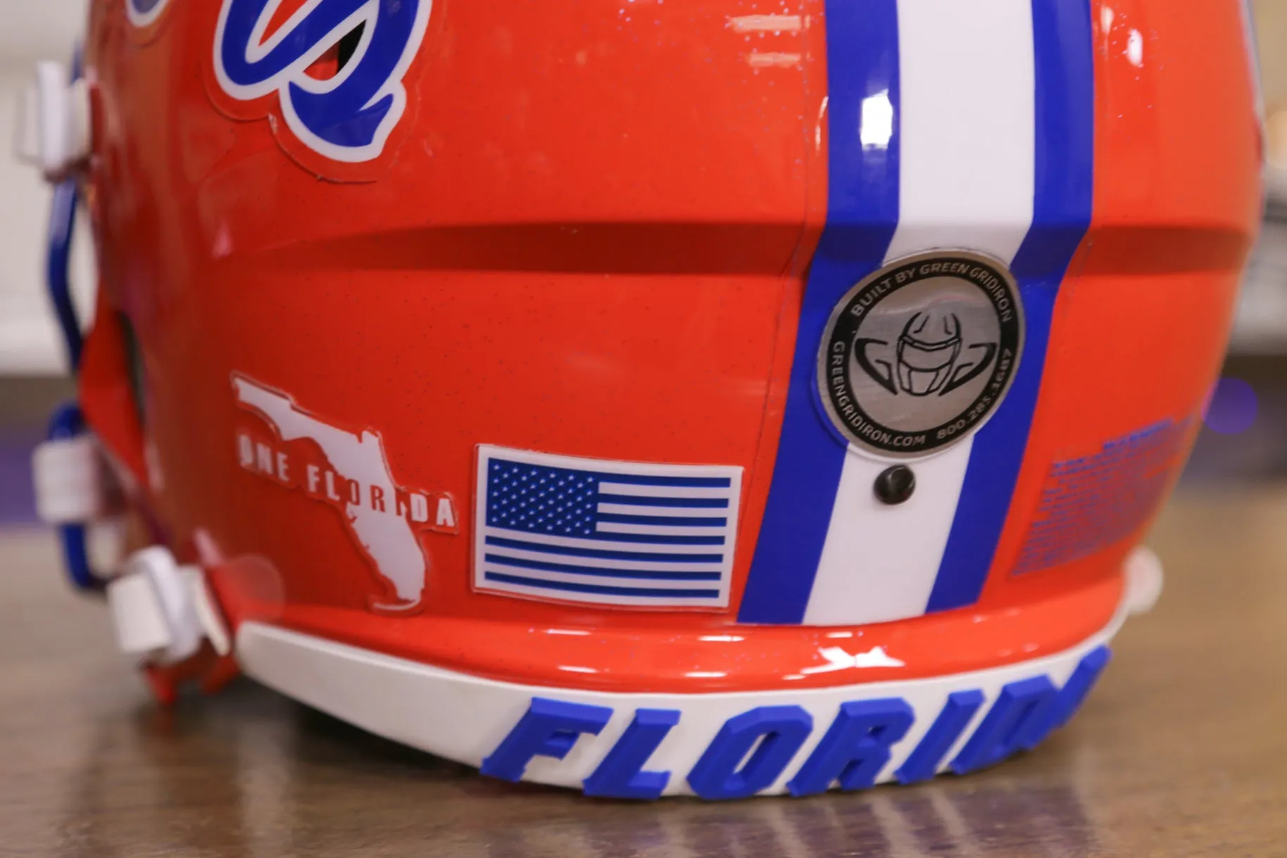 Florida Gators Riddell Speed Display Helmet - GG Edition 00296