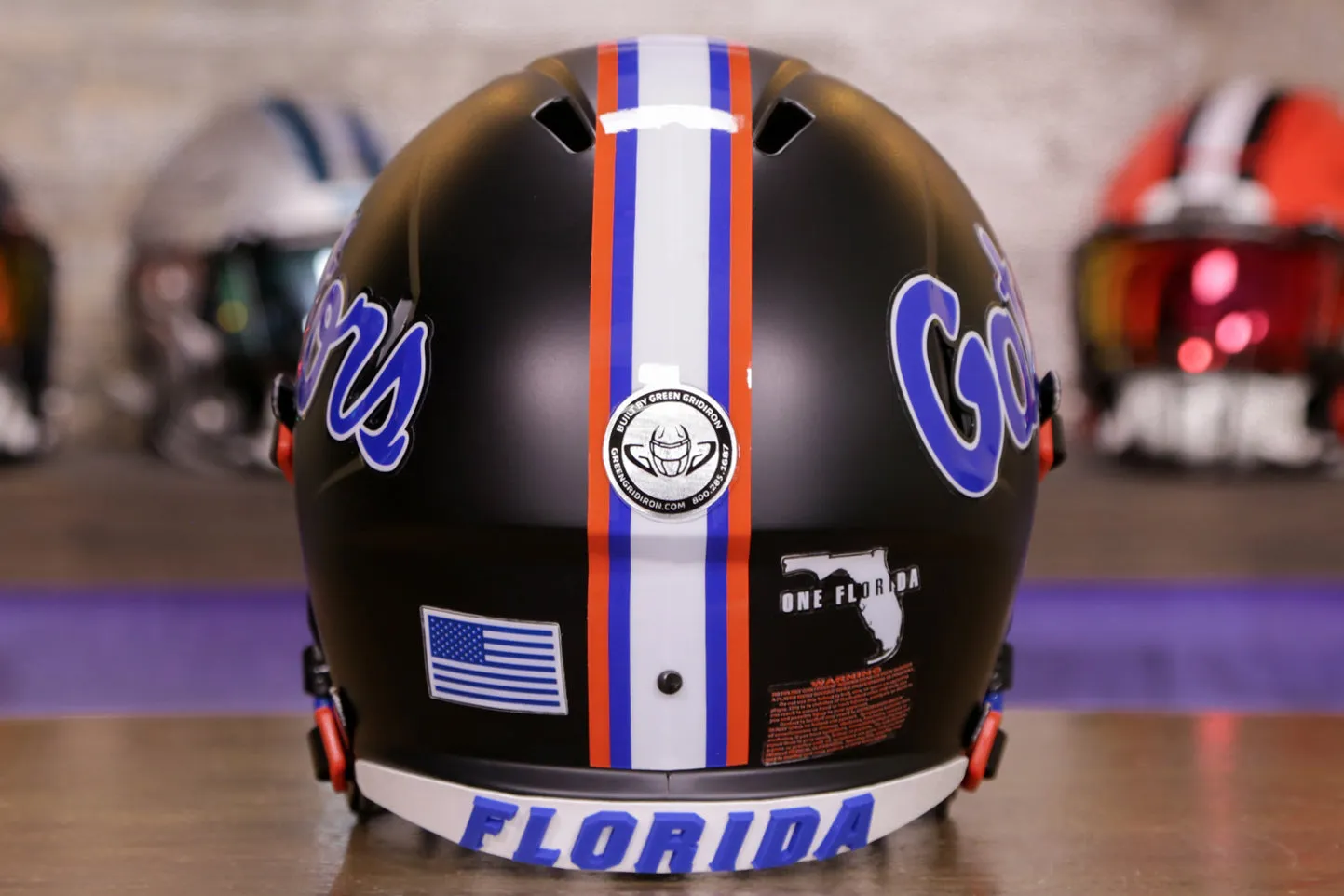 Florida Gators Riddell Speed Display Helmet - GG Edition 00348